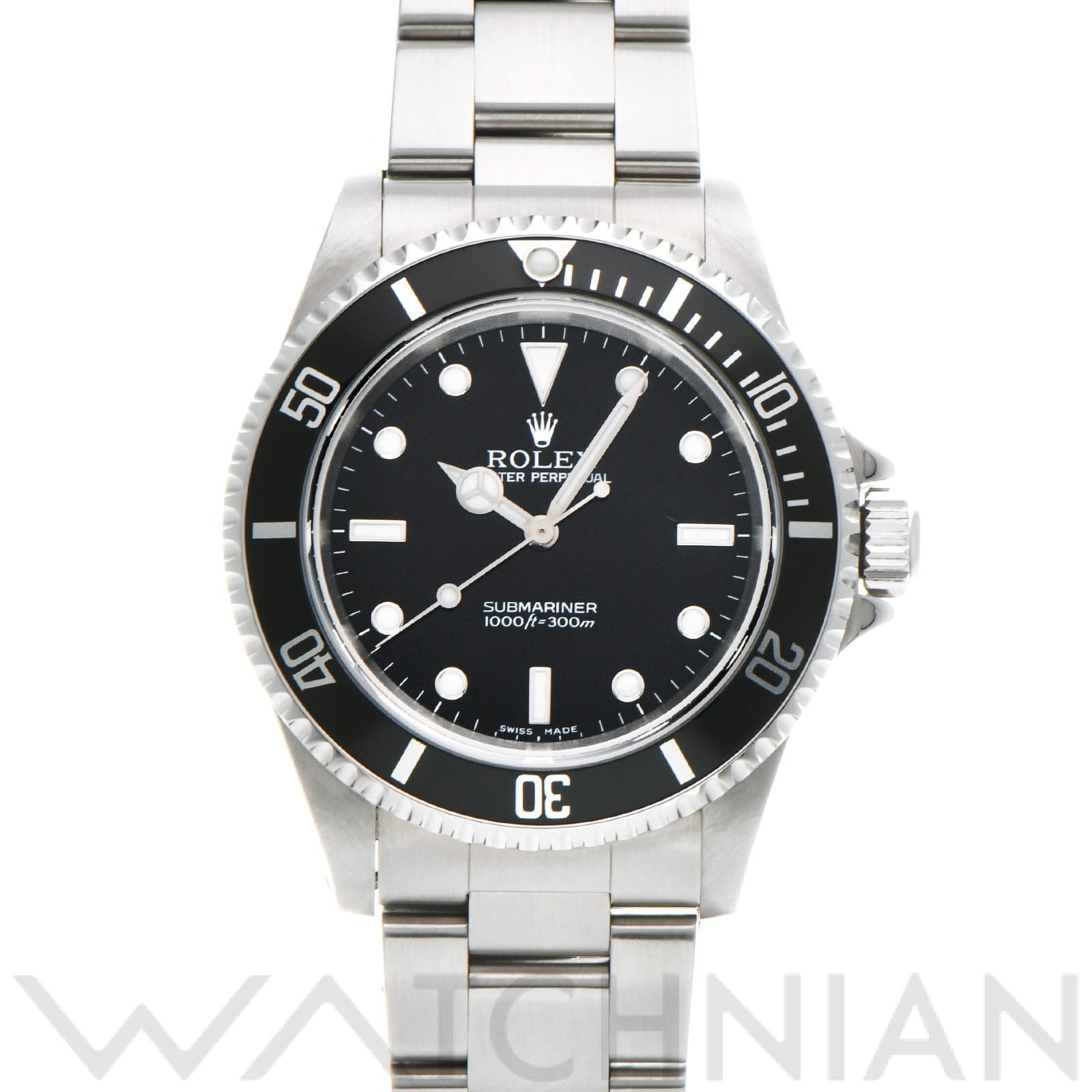 サブマリーナ 14060M Y番(2002年頃製造) ブラック ロレックス ROLEX メンズ 【中古】