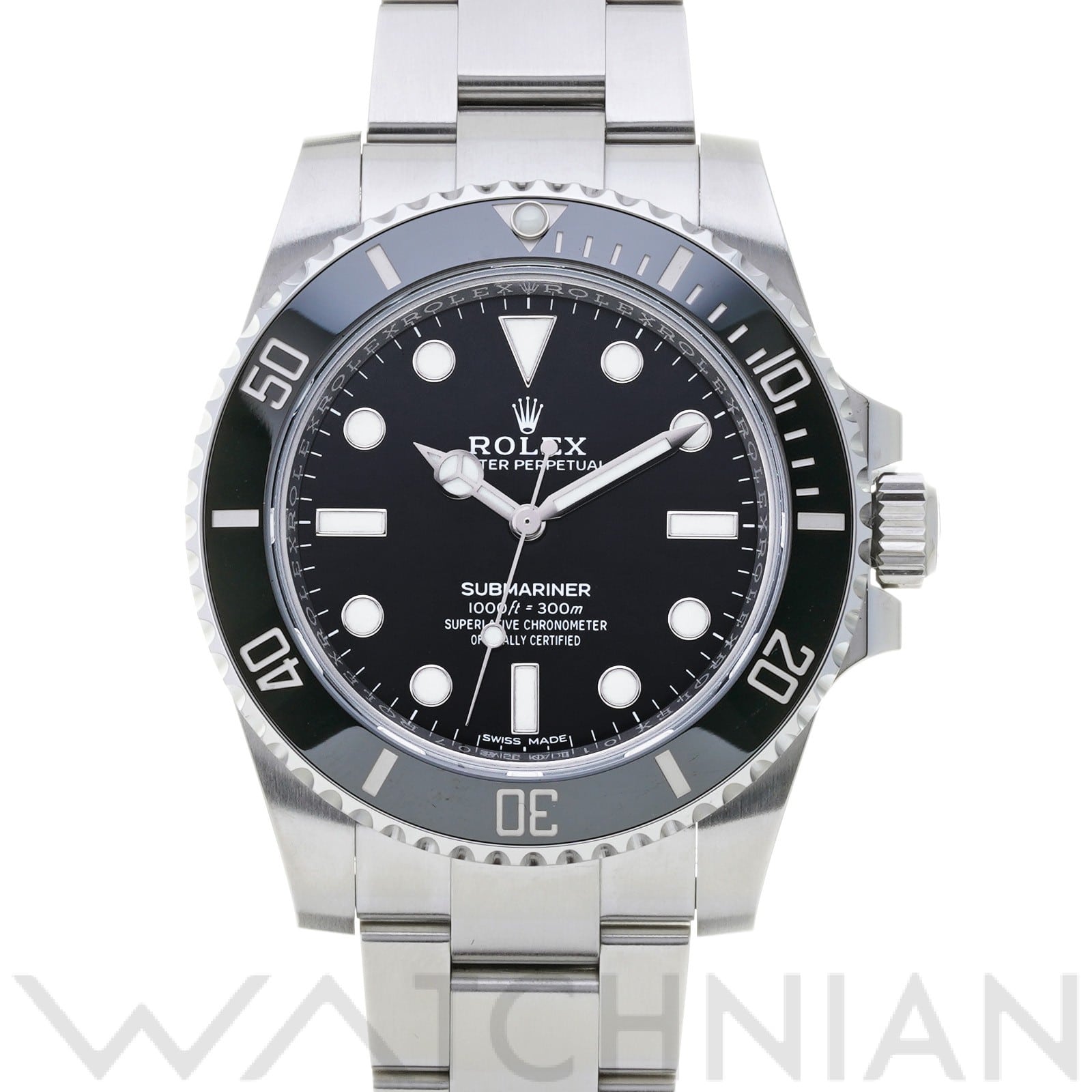 ロレックス サブマリーナ 114060 ブラック メンズ 時計 【中古】【wristwatch】