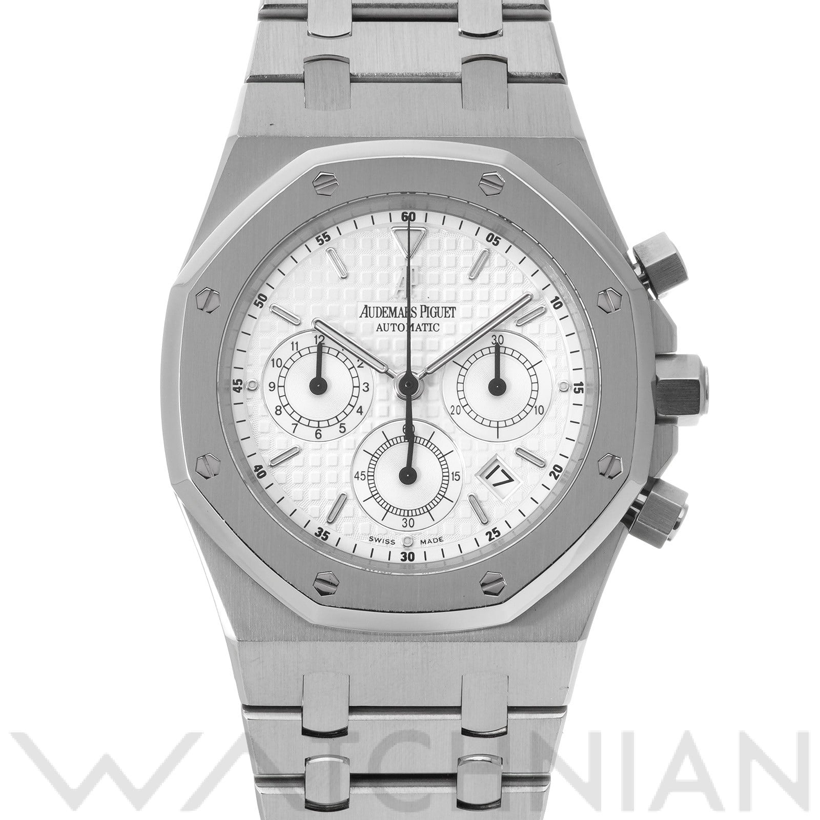 オーデマ ピゲ ロイヤルオーク クロノグラフ 25860ST.OO.1110ST.05 ホワイト メンズ 時計 【中古】【wristwatch】