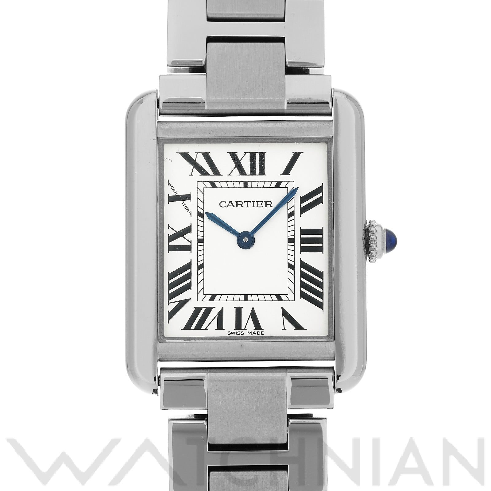 カルティエ / CARTIER タンクソロ SM W5200013 シルバー レディース 時計 【中古】【wristwatch】