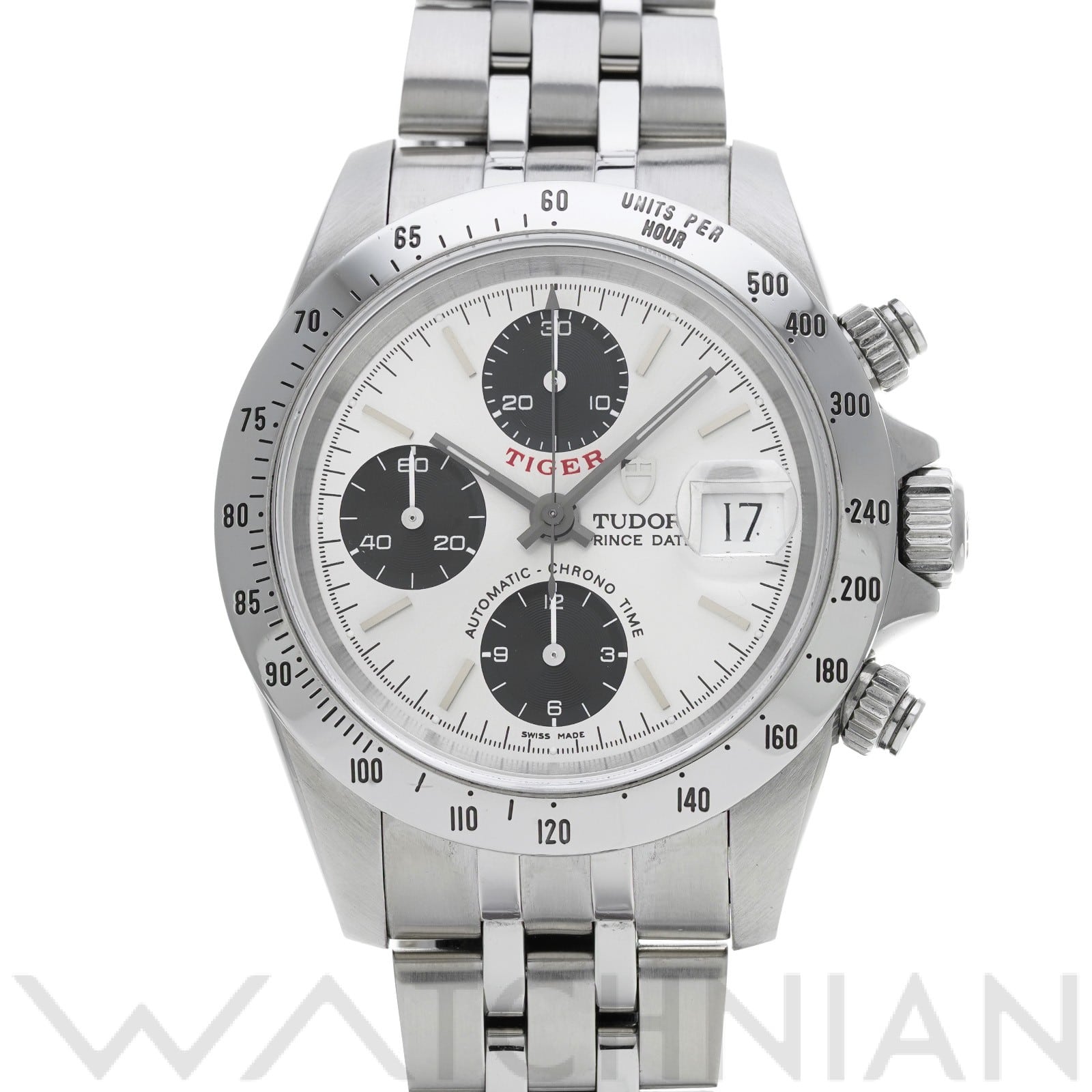 チューダー / チュードル / TUDOR クロノタイム タイガー 79280 シルバー/ブラック メンズ 時計 【中古】【wristwatch】