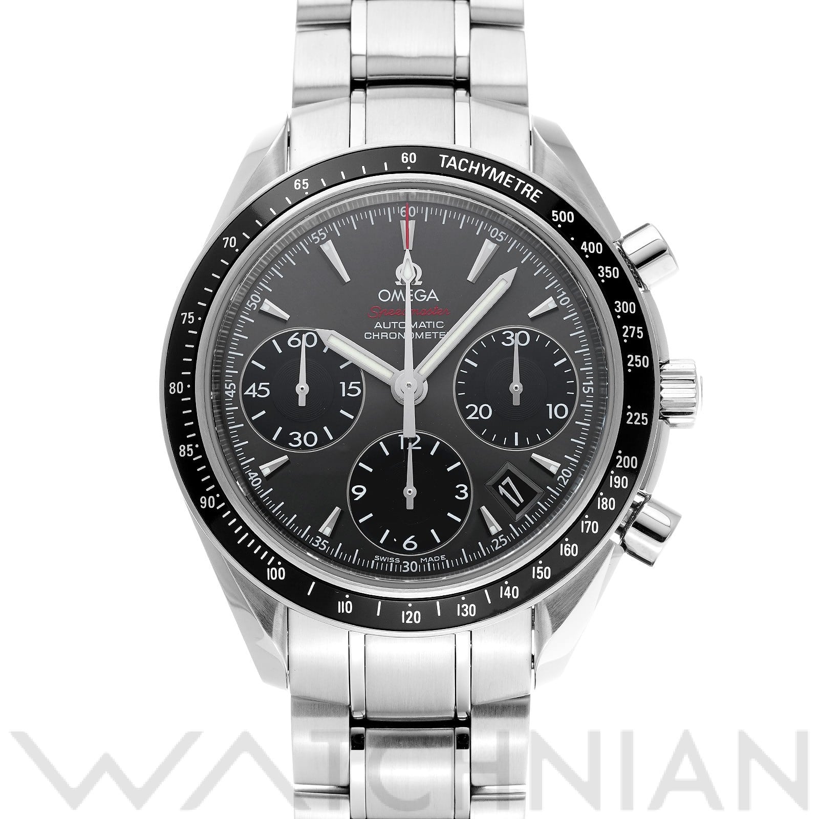 オメガ / OMEGA スピードマスター デイト 323.30.40.40.06.001 グレー/ブラック メンズ 時計 【中古】【wristwatch】