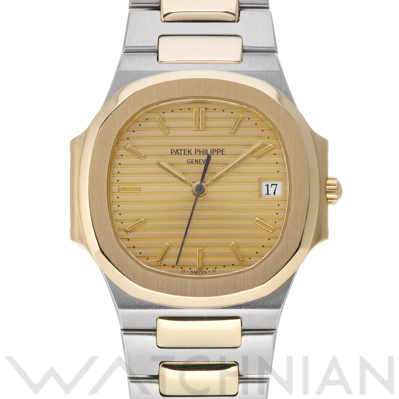 パテック フィリップ / PATEK PHILIPPE ノーチラス 3900/001JA シャンパン メンズ 時計 【中古】【wristwatch】