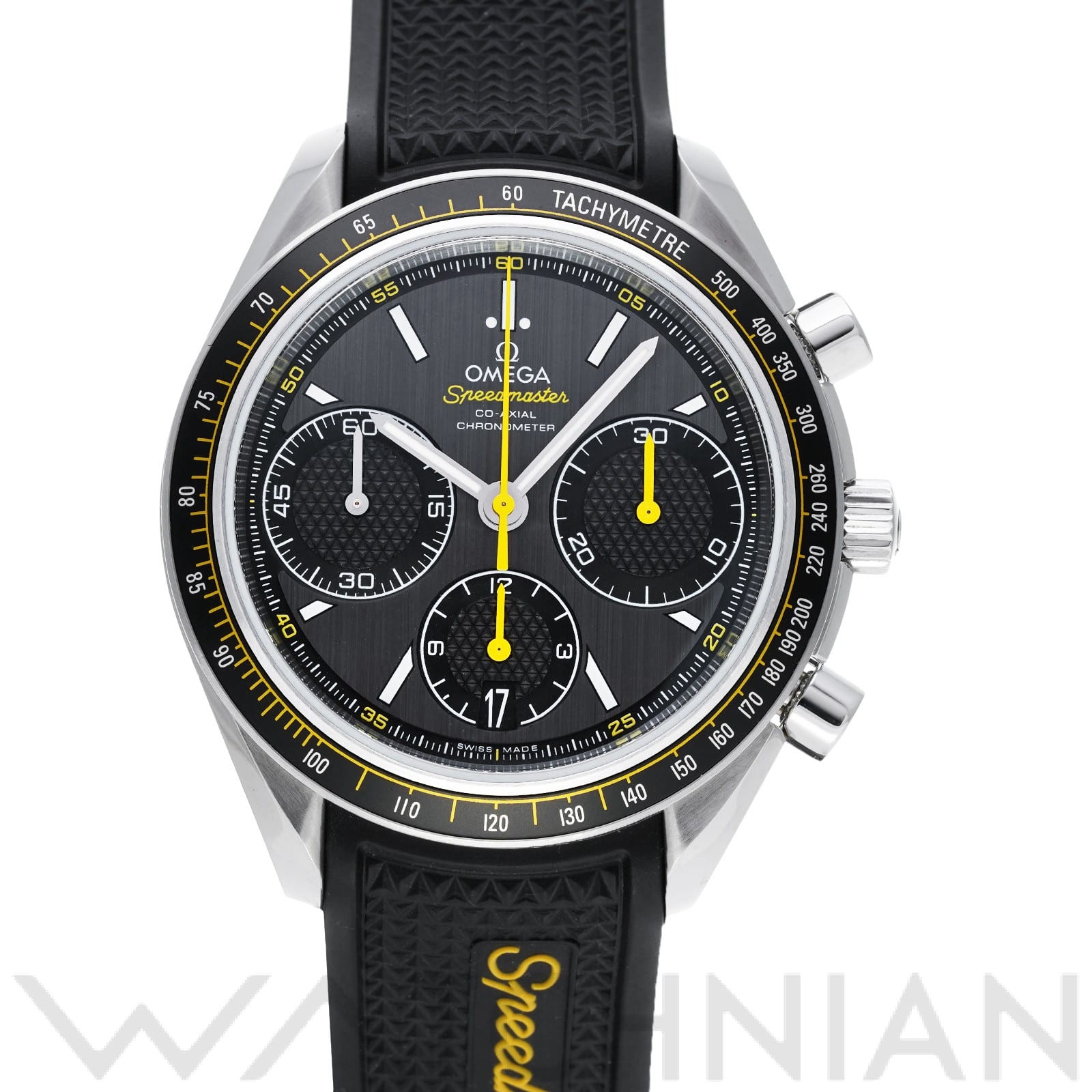スピードマスター レーシング 326.32.40.50.06.001 グレー/ブラック オメガ OMEGA メンズ 【中古】
