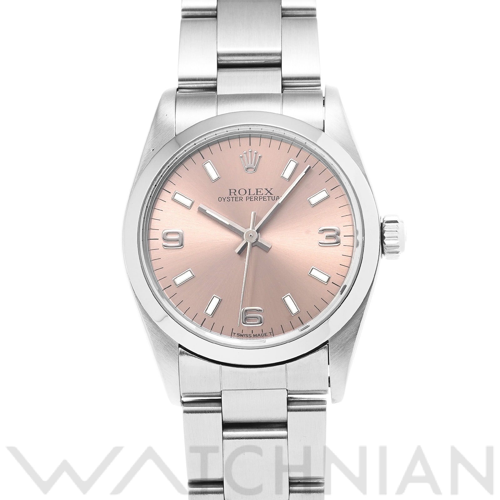 オイスターパーペチュアル 31 67480 U番(1998年頃製造) ピンク ロレックス ROLEX ユニセックス 【中古】