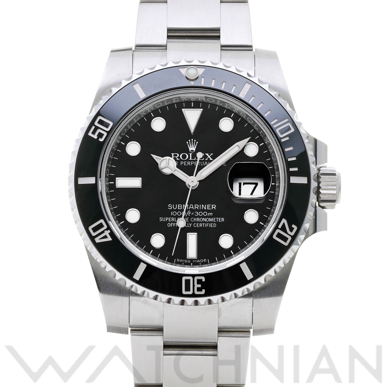 ロレックス サブマリーナ デイト 116610LN ブラック メンズ 時計 【中古】【wristwatch】