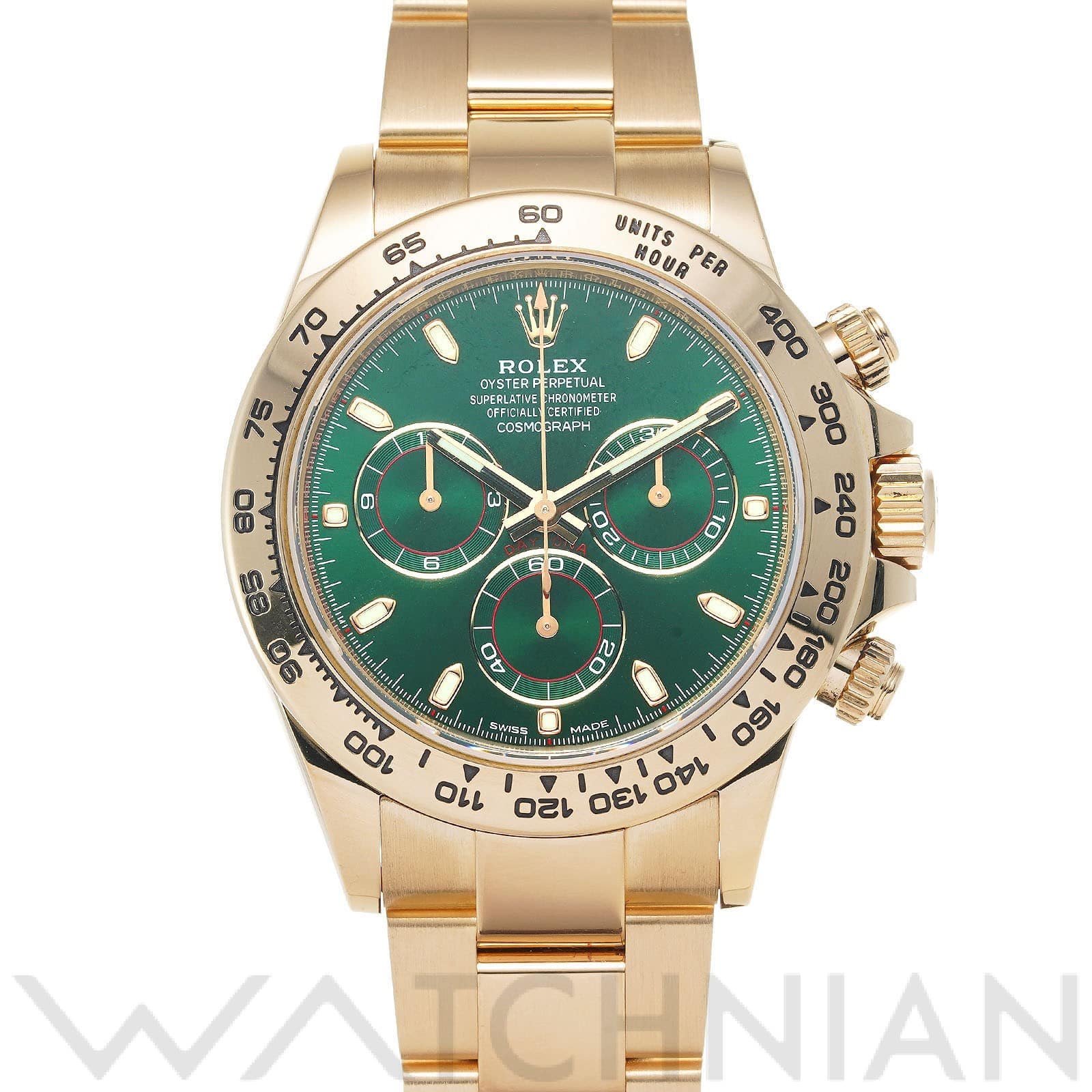 ロレックス コスモグラフ デイトナ 116508 グリーン メンズ 時計 【中古】【wristwatch】