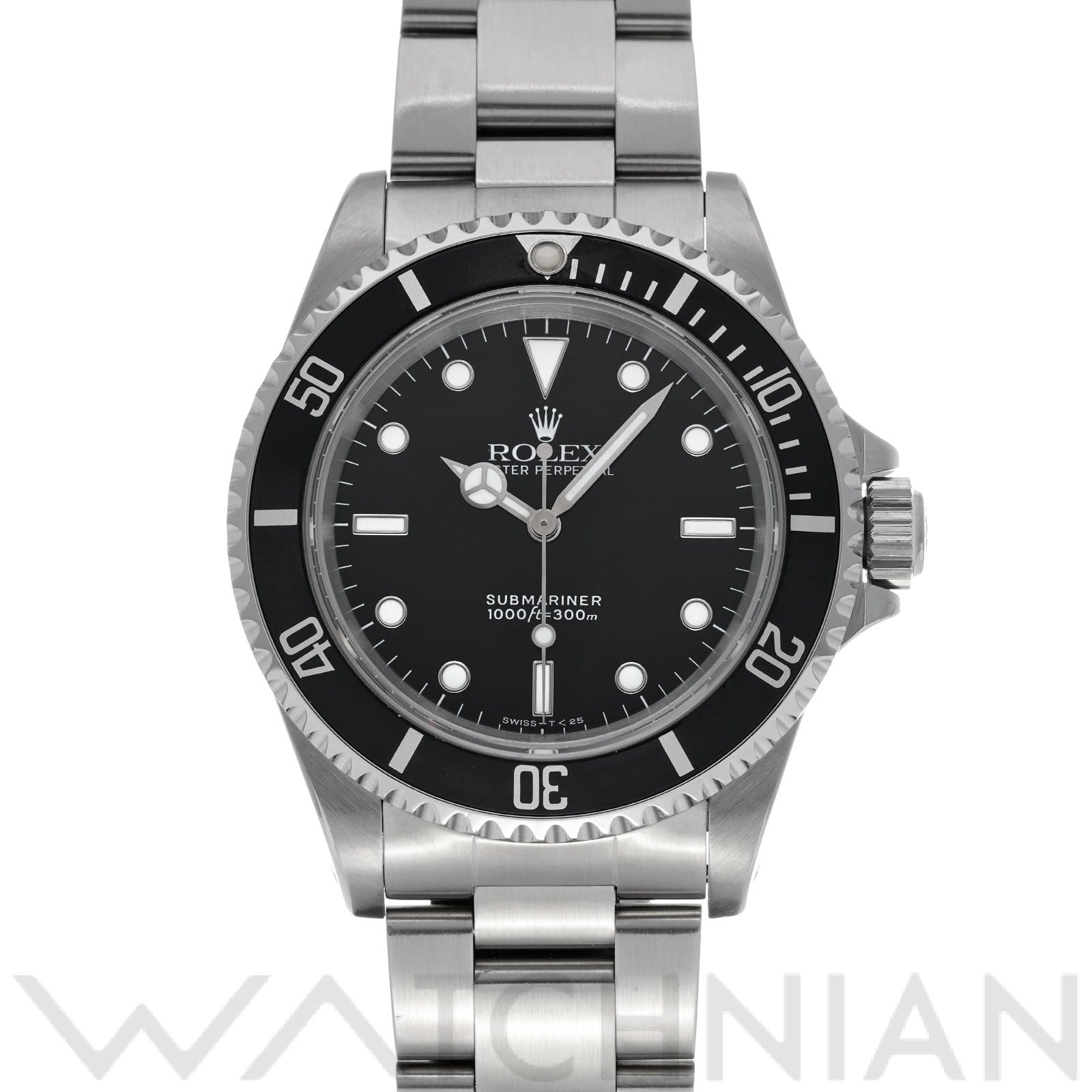 サブマリーナ 14060 W番(1996年頃製造) ブラック ロレックス ROLEX メンズ 【中古】