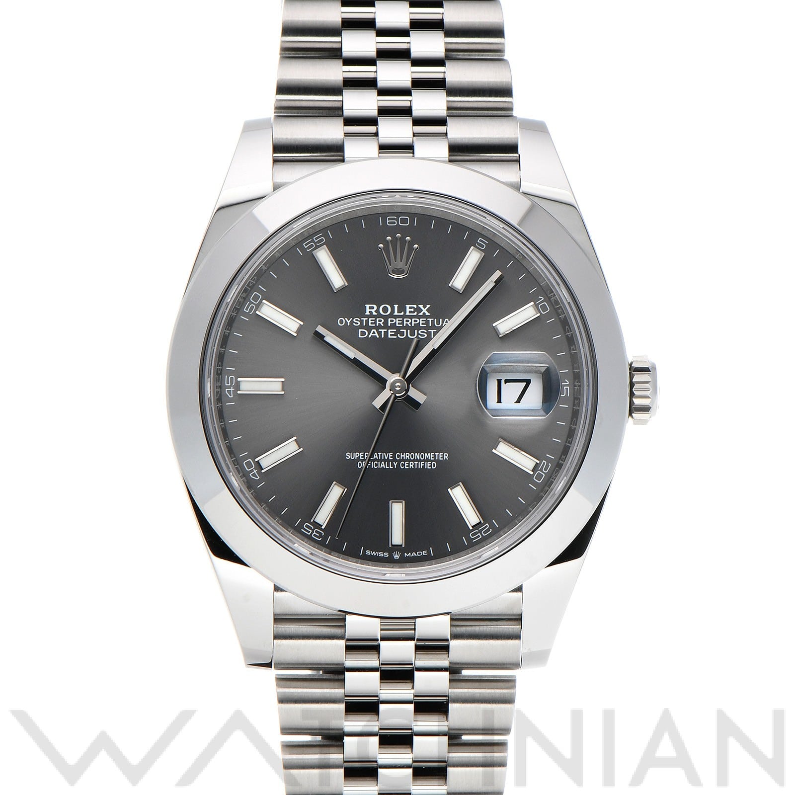 ロレックス / ROLEX デイトジャスト 41 126300 スレートグレー メンズ 時計 【中古】【wristwatch】