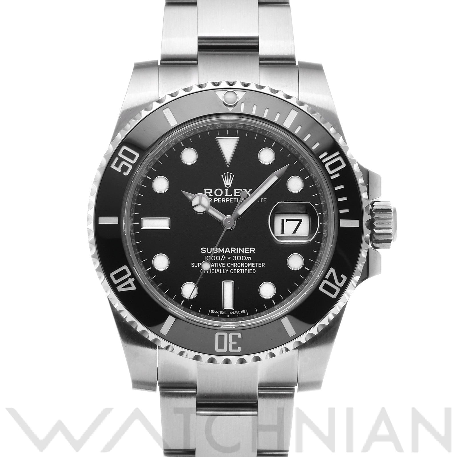 ロレックス サブマリーナ デイト 116610LN ブラック メンズ 時計 【中古】【wristwatch】