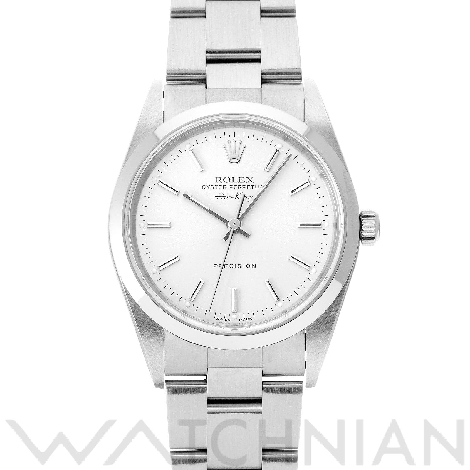 ロレックス エアキング 14000M シルバー メンズ 時計 【中古】【wristwatch】