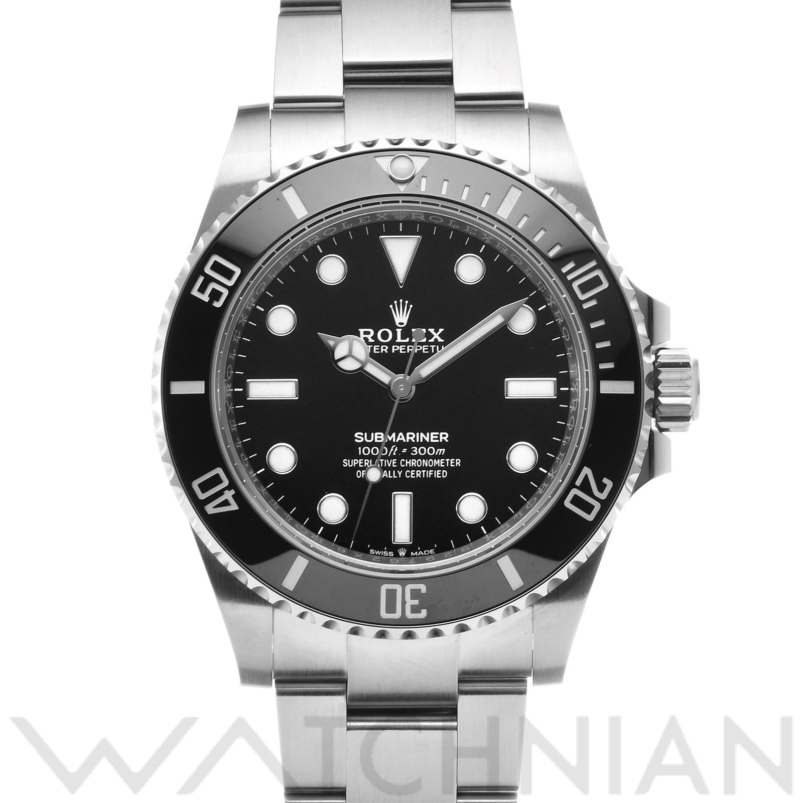 ロレックス サブマリーナ 124060 ブラック メンズ 時計 【中古】【wristwatch】