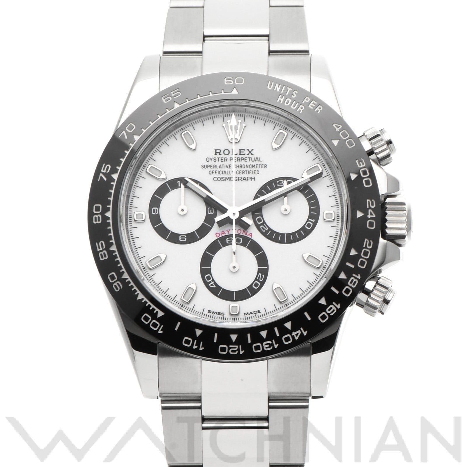 ロレックス コスモグラフ デイトナ 116500LN ホワイト メンズ 時計 【中古】【wristwatch】