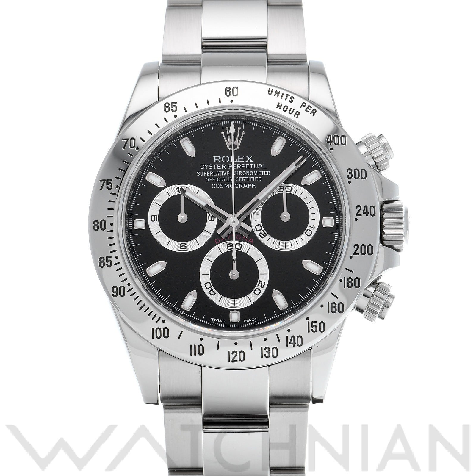 ロレックス コスモグラフ デイトナ 116520 ブラック メンズ 時計 【中古】【wristwatch】