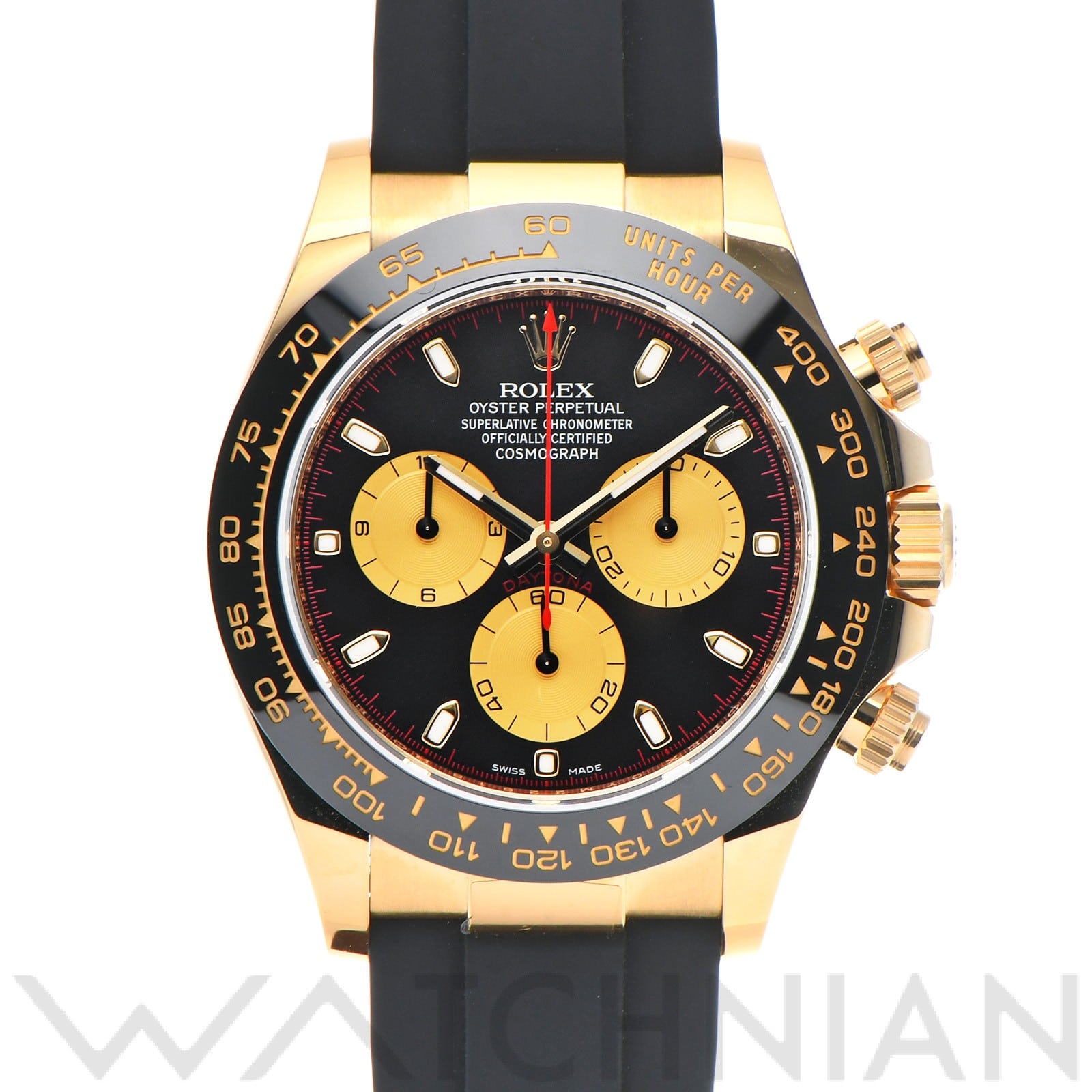 ロレックス コスモグラフ デイトナ 116518LN ブラック/シャンパン メンズ 時計 【中古】【wristwatch】