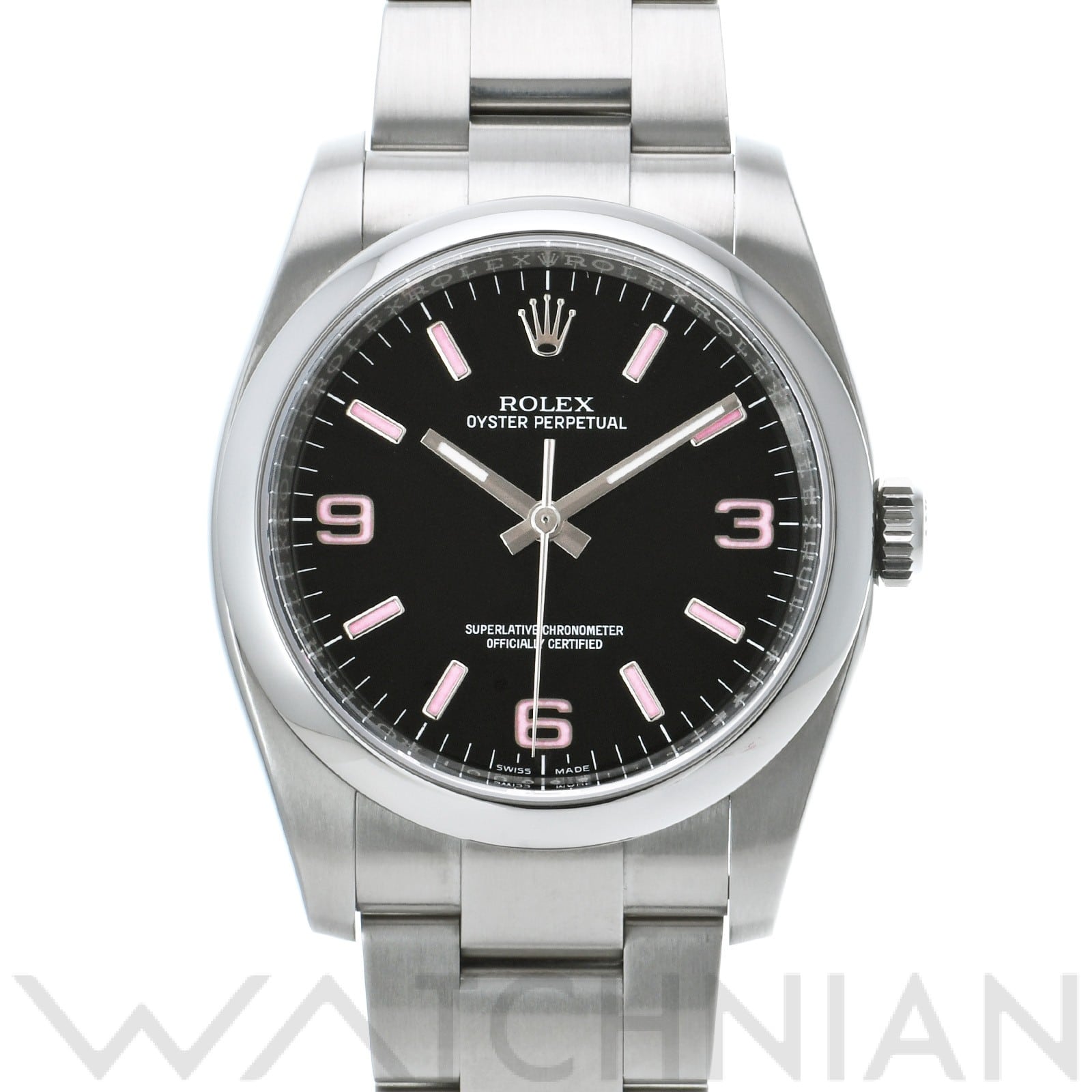 ロレックス オイスターパーペチュアル 36 116000 ブラック メンズ 時計 【中古】【wristwatch】