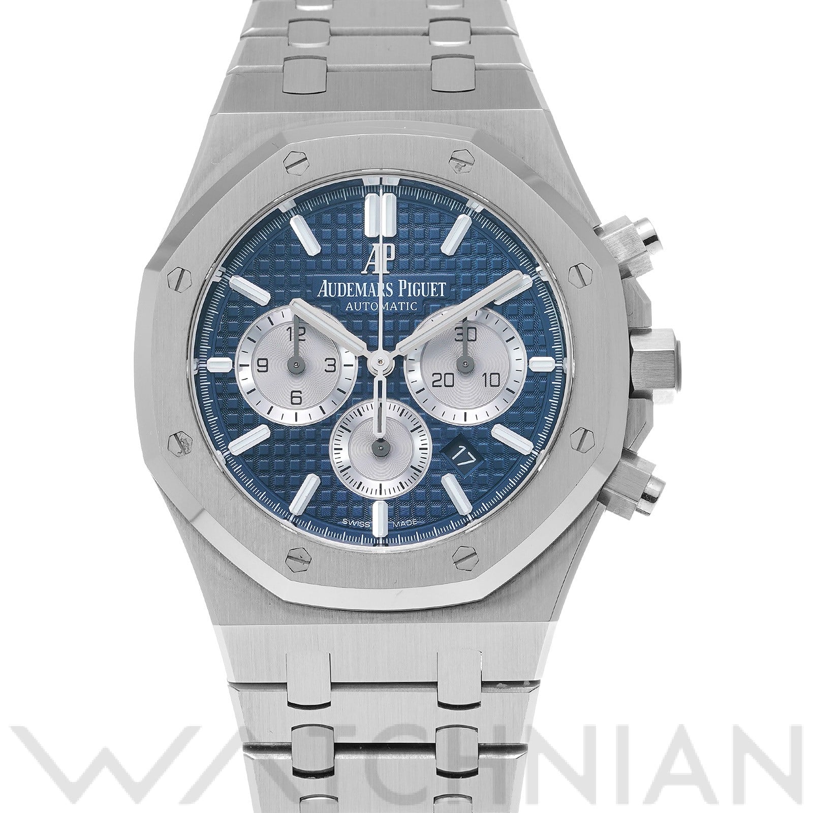 オーデマ ピゲ ロイヤルオーク クロノグラフ 26331ST.OO.1220ST.01 ブルー/ロジウム メンズ 時計 【中古】【wristwatch】