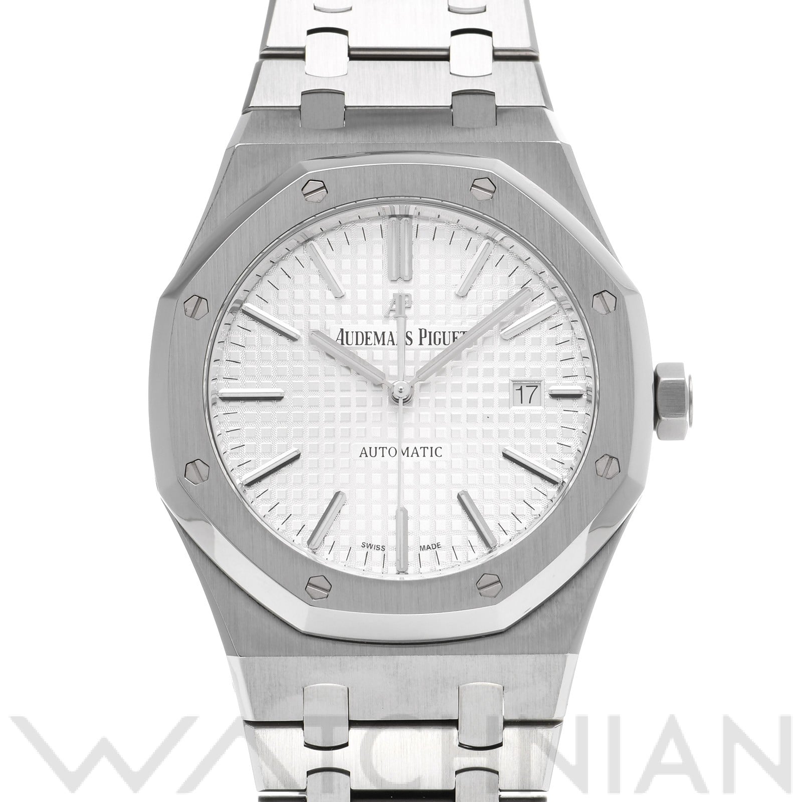 オーデマ ピゲ ロイヤルオーク 15400ST.OO.1220ST.02 シルバー メンズ 時計 【中古】【wristwatch】