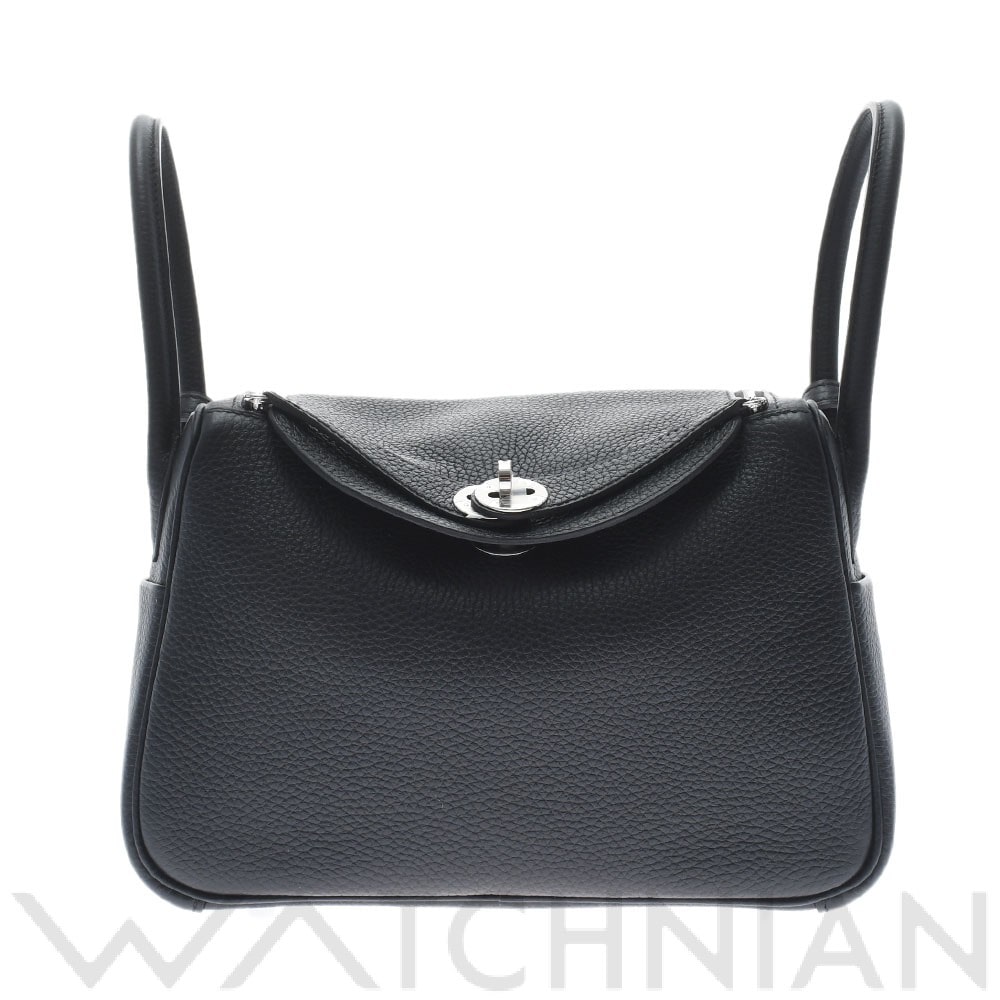 リンディ 26 2WAY ブラック(黒)/パラジウム金具 トリヨンクレマンス HERMES エルメス レディース 【新品】