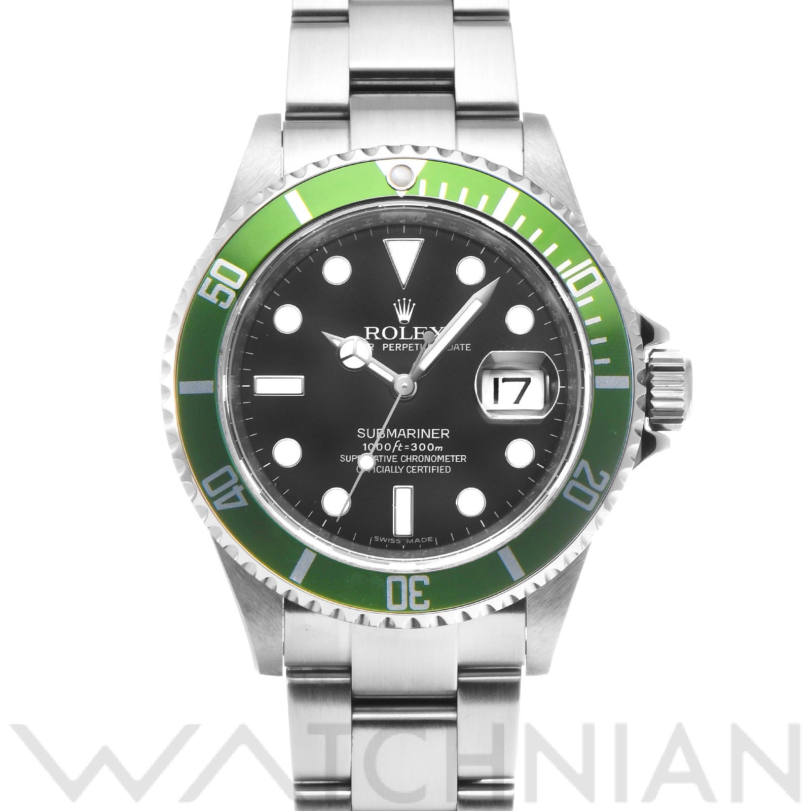 ロレックス / ROLEX サブマリーナ デイト 16610LV ブラック メンズ 時計 【中古】【wristwatch】