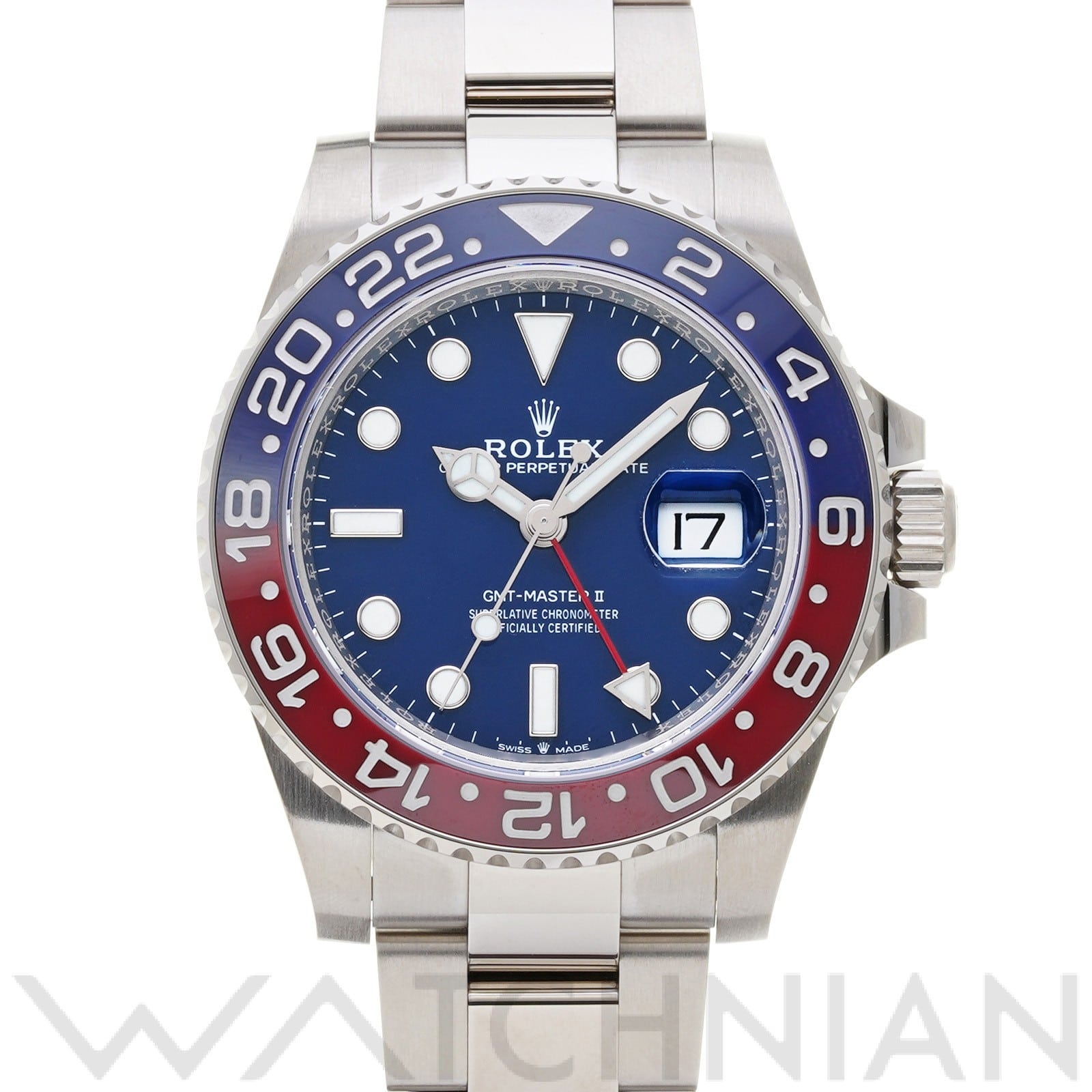 ロレックス / ROLEX GMTマスターII 126719BLRO ミッドナイトブルー メンズ 時計 【中古】【wristwatch】