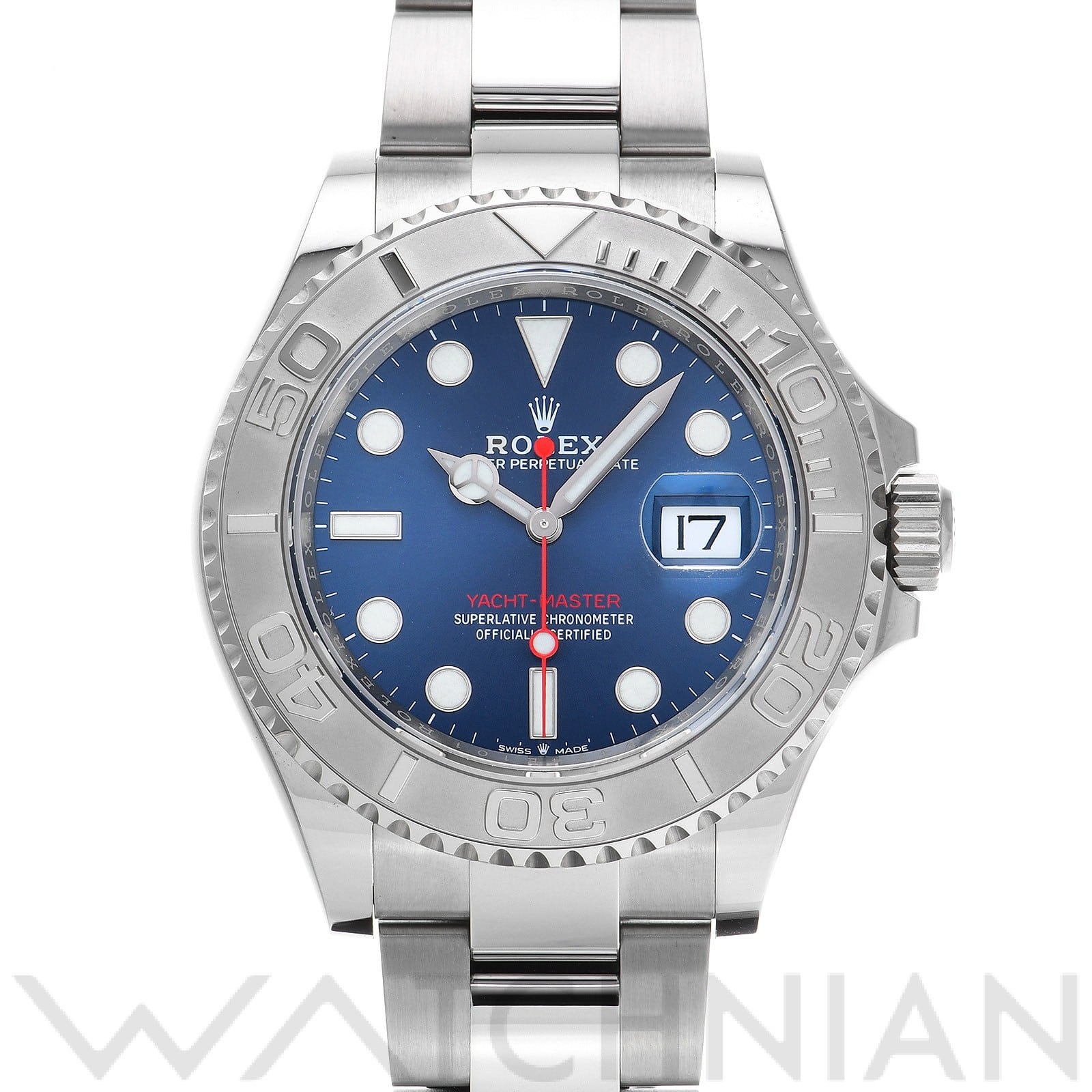 ロレックス ヨットマスター 40 126622 ブライトブルー メンズ 時計 【中古】【wristwatch】