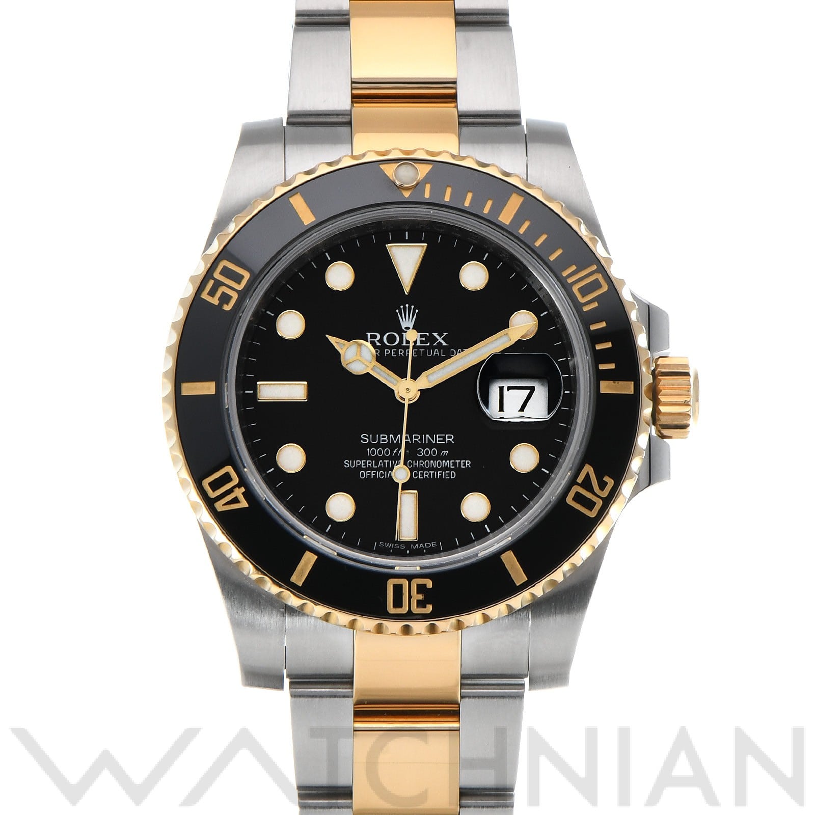 ロレックス / ROLEX サブマリーナ デイト 116613LN ブラック メンズ 時計 【中古】【wristwatch】