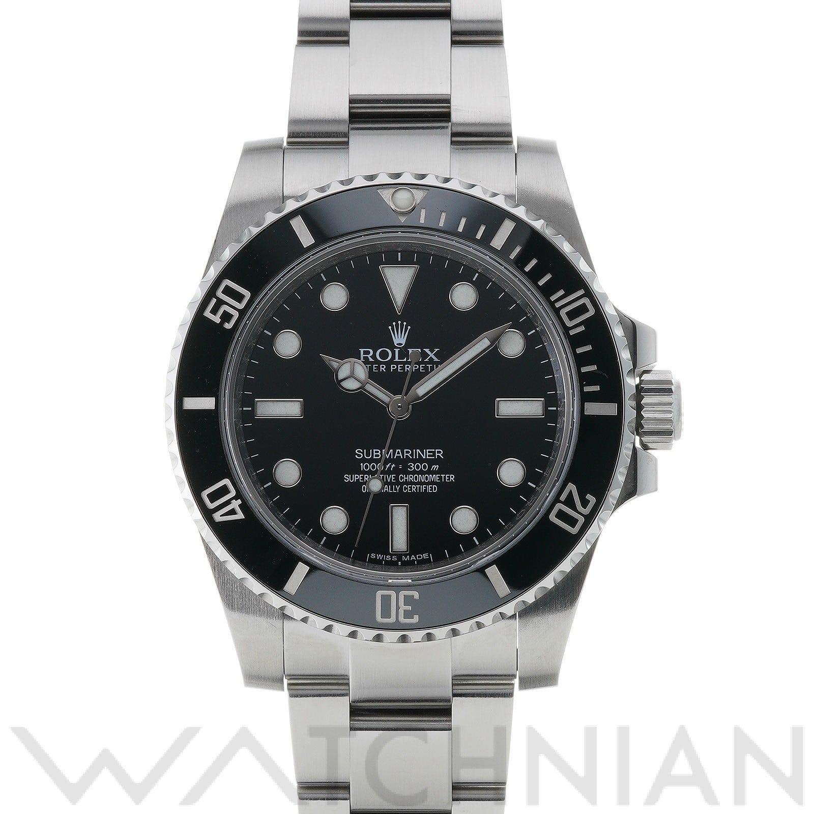 ロレックス サブマリーナ 114060 ブラック メンズ 時計 【中古】【wristwatch】