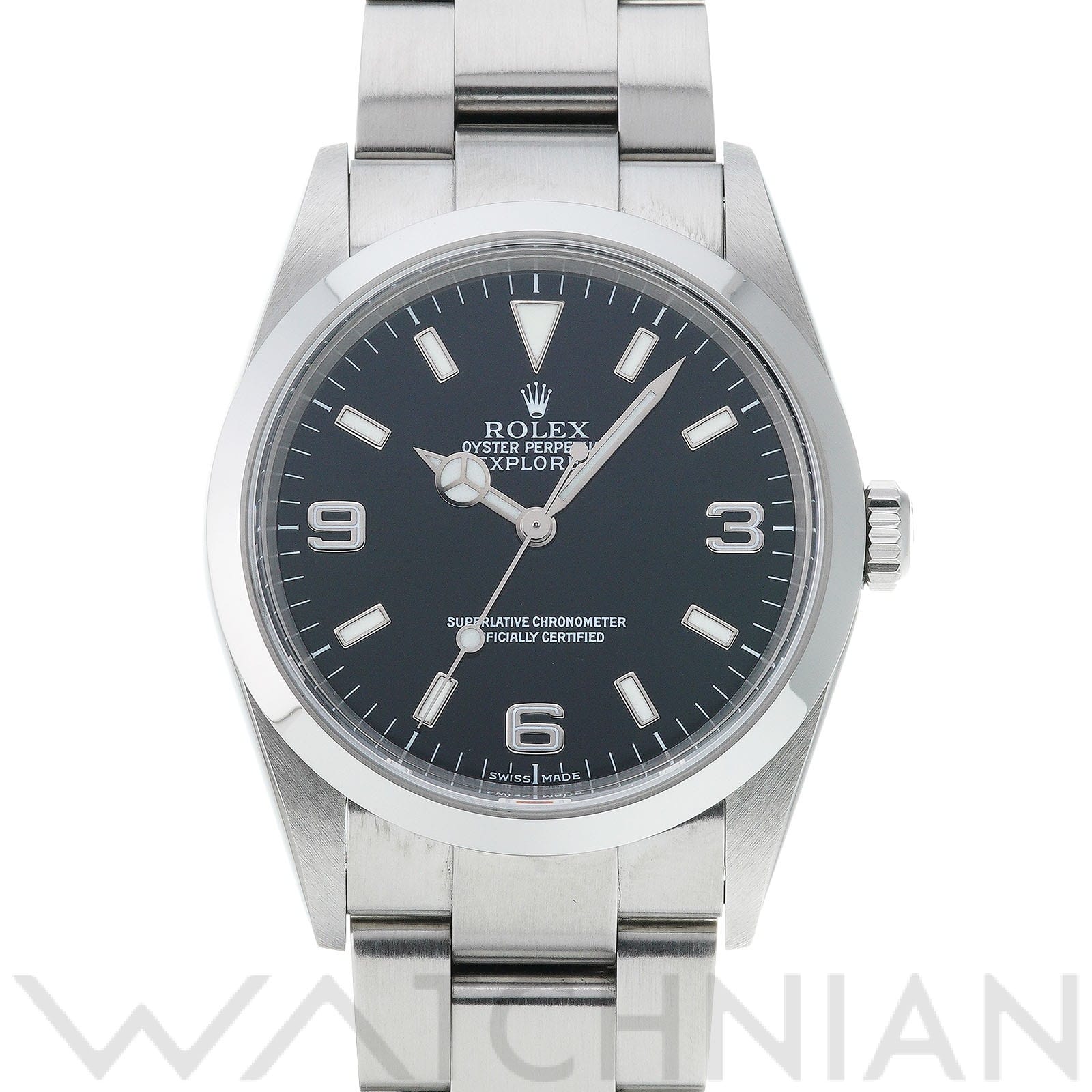 ロレックス エクスプローラー 114270 ブラック メンズ 時計 【中古】【wristwatch】