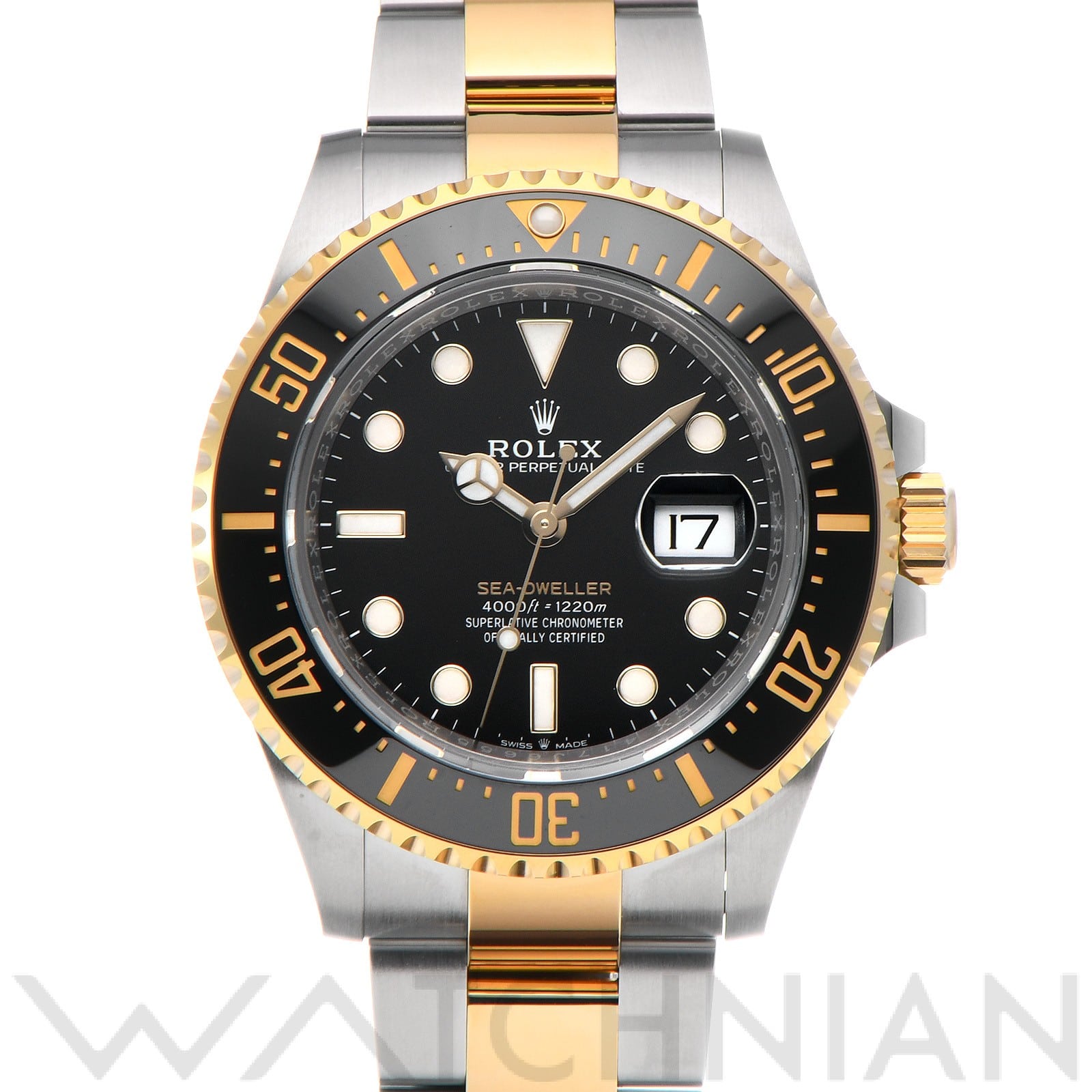 ロレックス シードゥエラー 126603 ブラック メンズ 時計 【中古】【wristwatch】