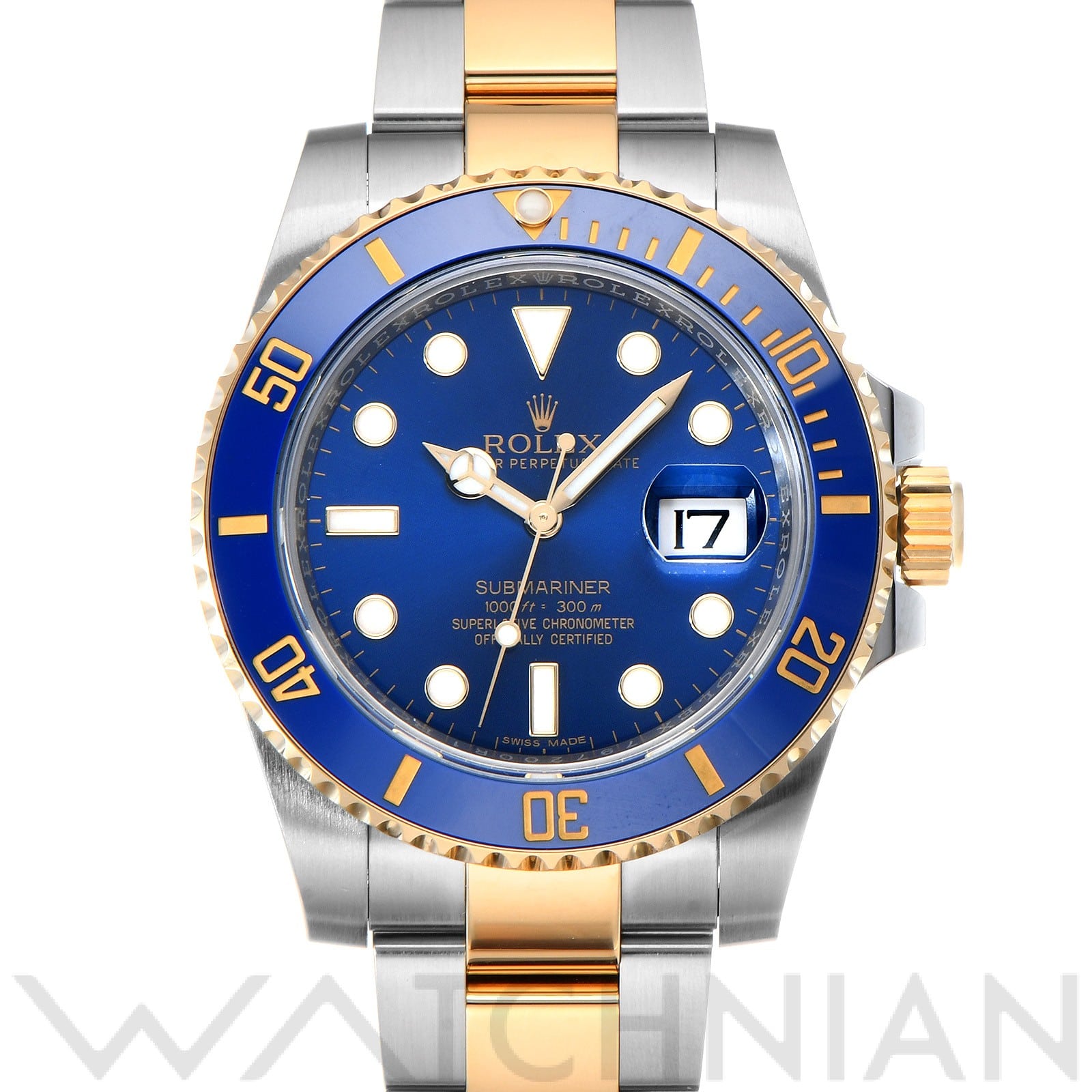 ロレックス / ROLEX サブマリーナ デイト 116613LB ブルー メンズ 時計 【中古】【wristwatch】