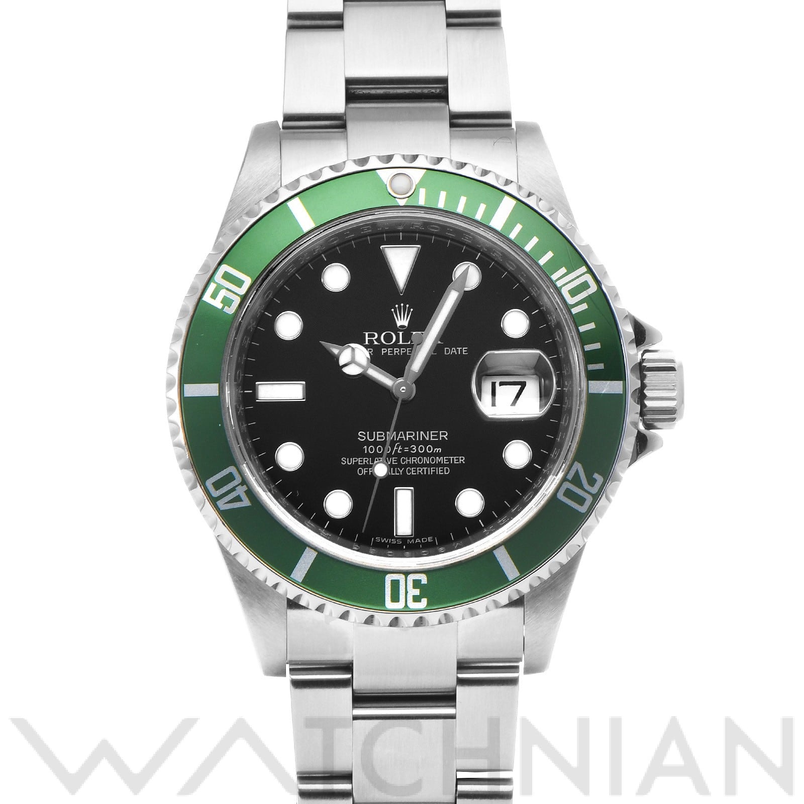 ロレックス / ROLEX サブマリーナ デイト 16610LV ブラック メンズ 時計 【中古】【wristwatch】
