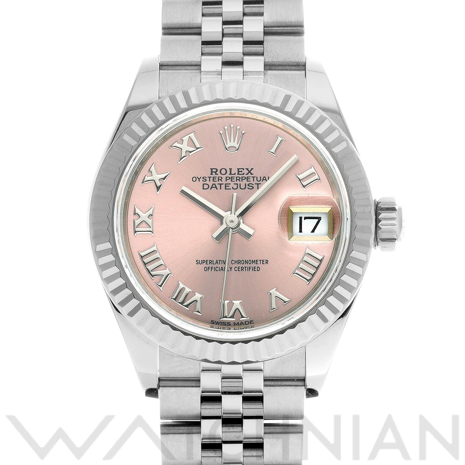 ロレックス レディ デイトジャスト 28 279174 ピンク レディース 時計 【中古】【wristwatch】