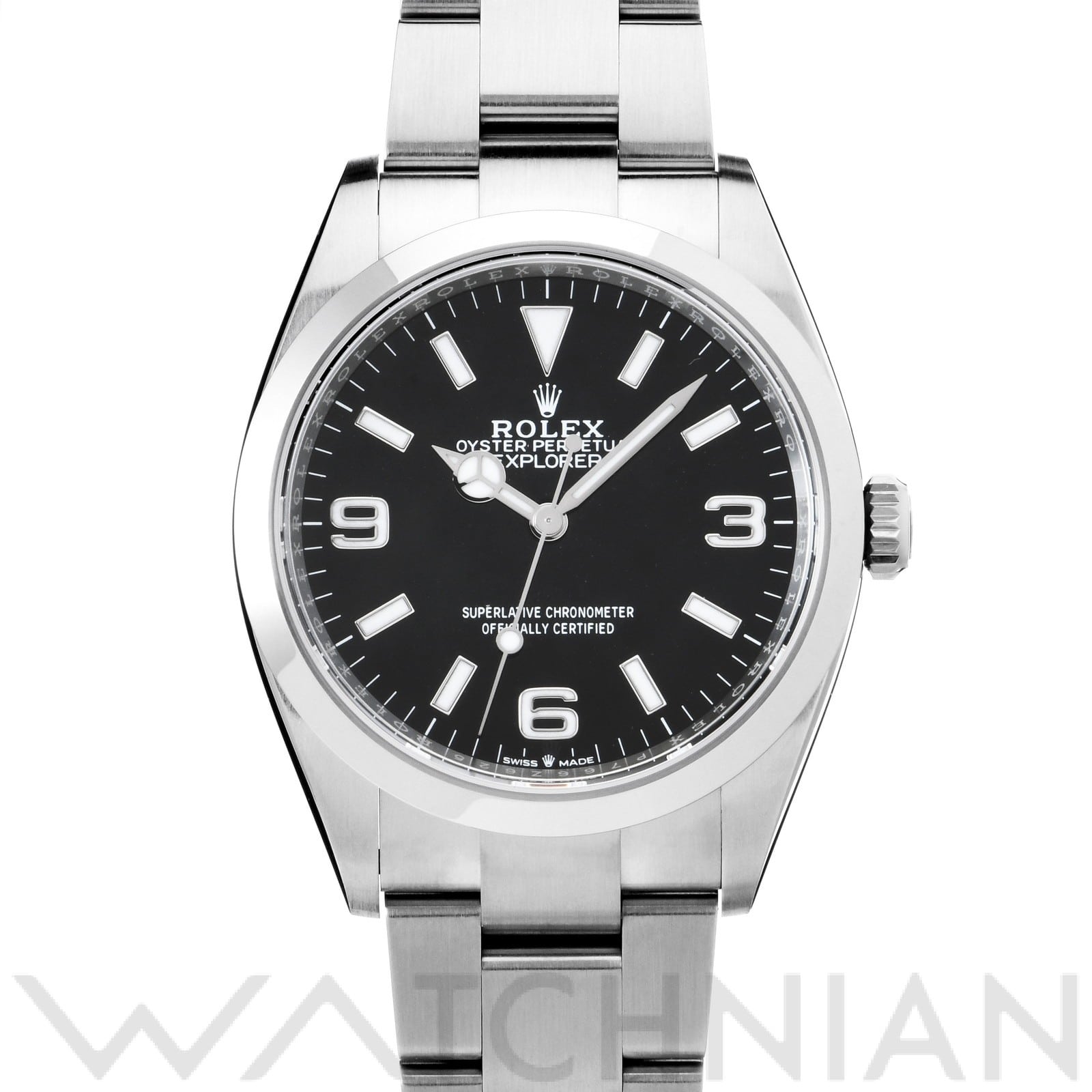 ロレックス エクスプローラー 124270 ブラック メンズ 時計 【新品】【wristwatch】