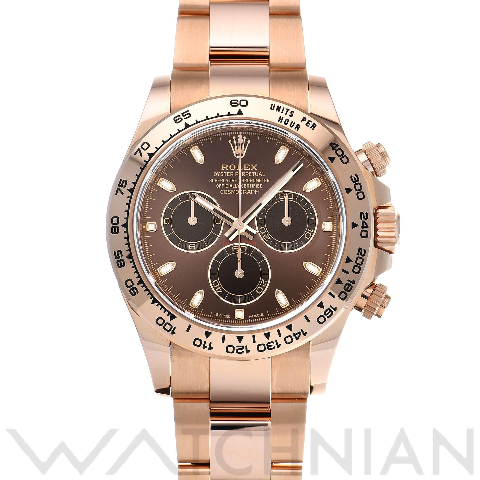 ロレックス コスモグラフ デイトナ 116505 チョコレートブラウン/ブラック メンズ 時計 【中古】【wristwatch】
