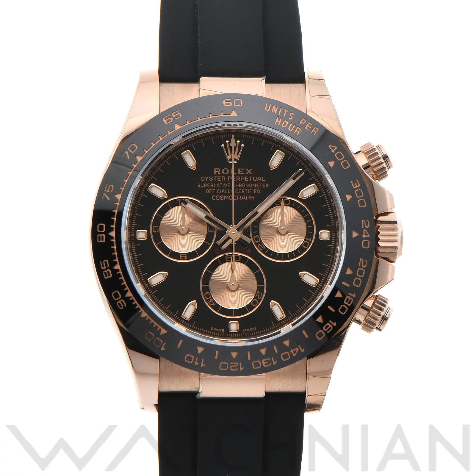 ロレックス コスモグラフ デイトナ 116515LN ブラック/ピンク メンズ 時計 【中古】【wristwatch】