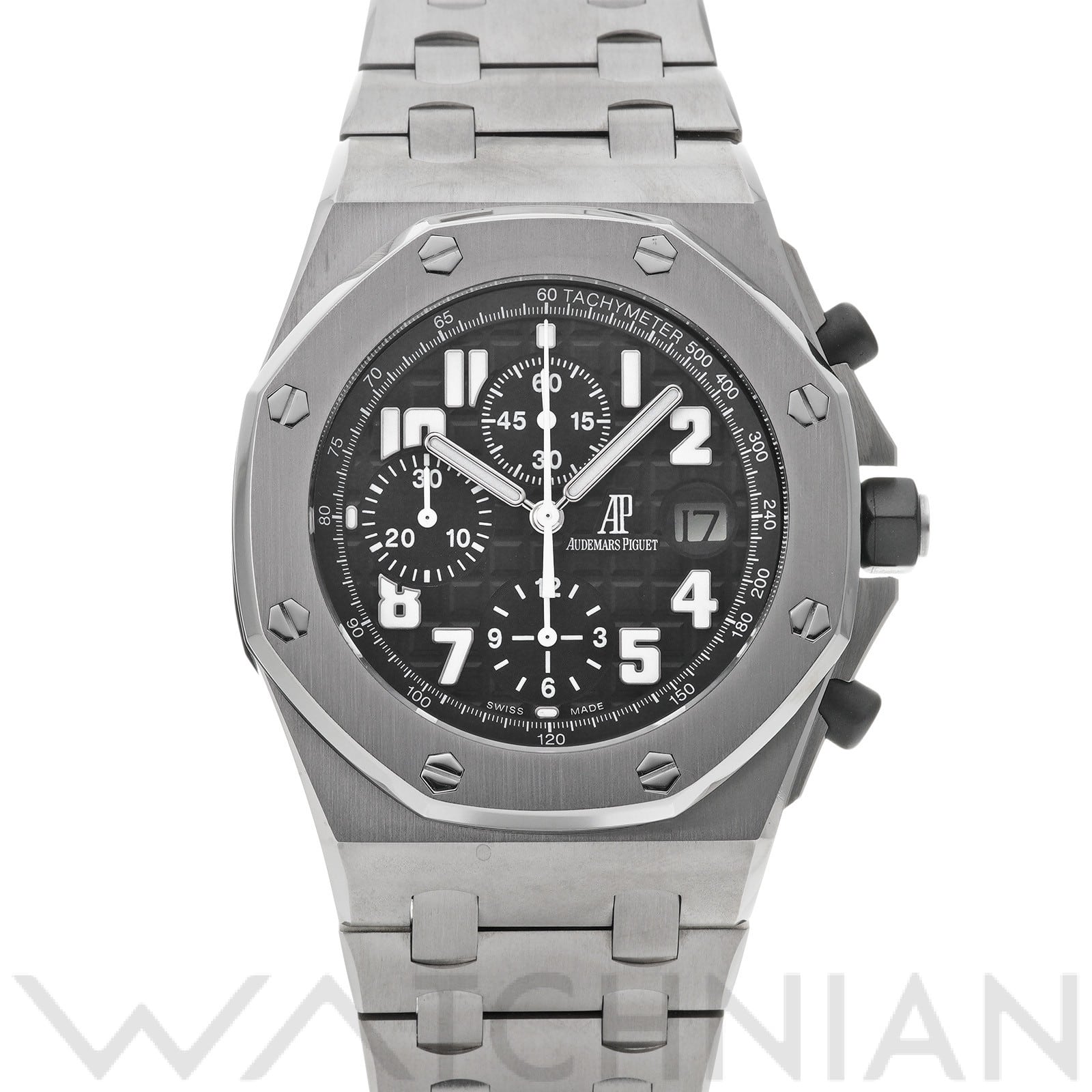 オーデマ ピゲ ロイヤルオーク オフショア クロノグラフ 25721TI.OO.1000TI.06 ブラック メンズ 時計 【中古】【wristwatch】