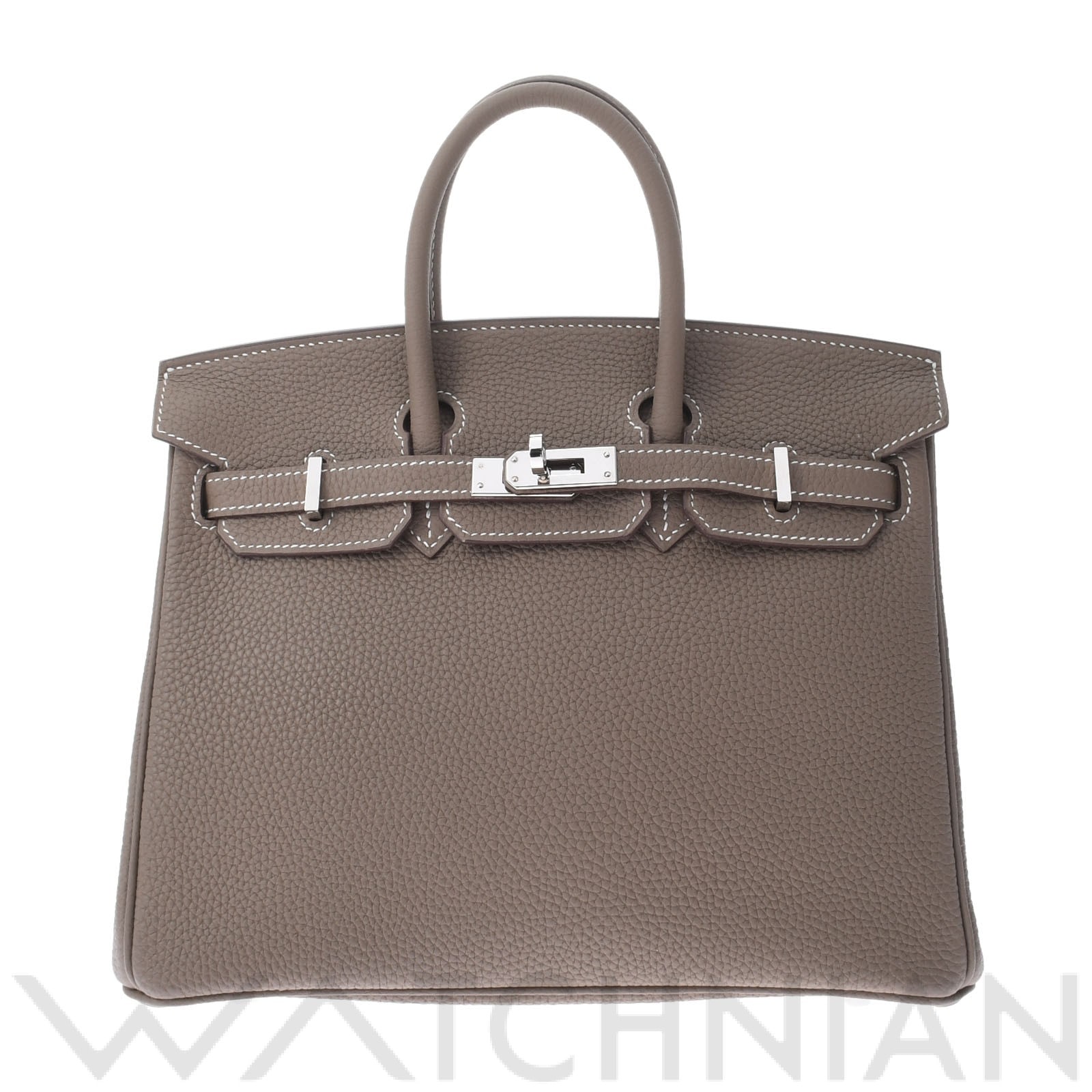 エルメス / HERMES バーキン 25 エトゥープ/パラジウム金具 トゴ レディース バッグ 【未使用】【bag】