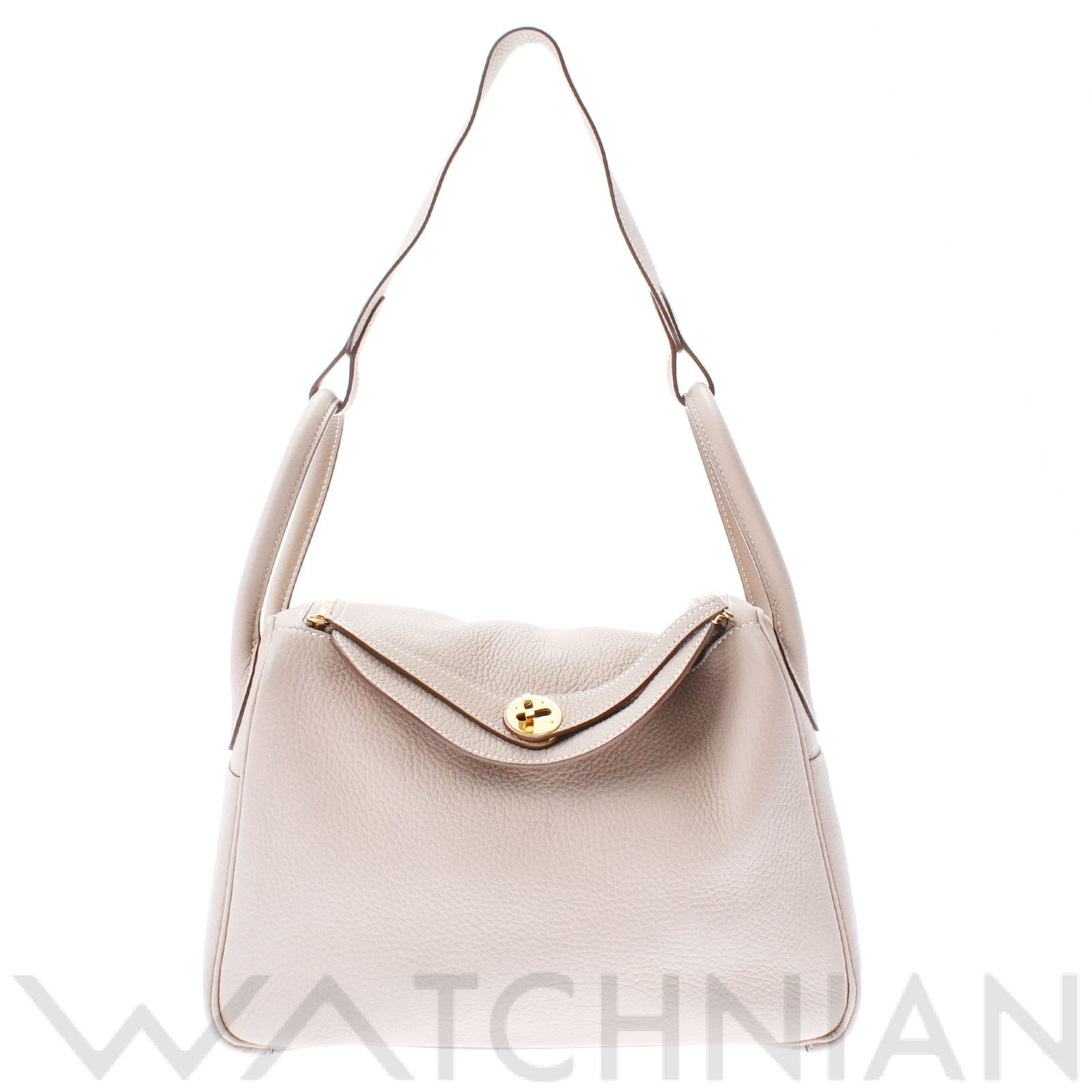 リンディ 30 2WAY アルジル/ゴールド金具 トリヨンクレマンス HERMES エルメス レディース 【中古】