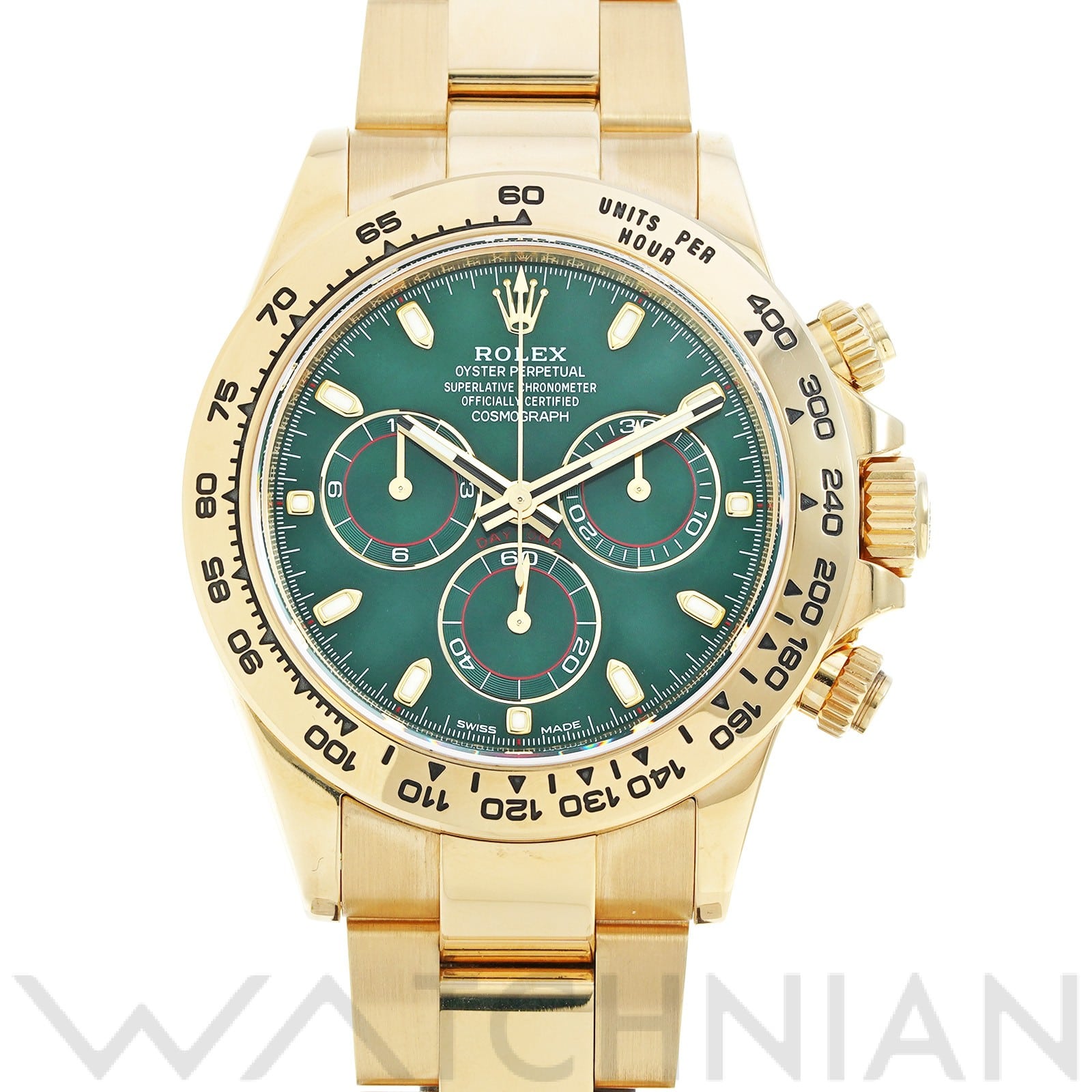 ロレックス コスモグラフ デイトナ 116508 グリーン メンズ 時計 【中古】【wristwatch】