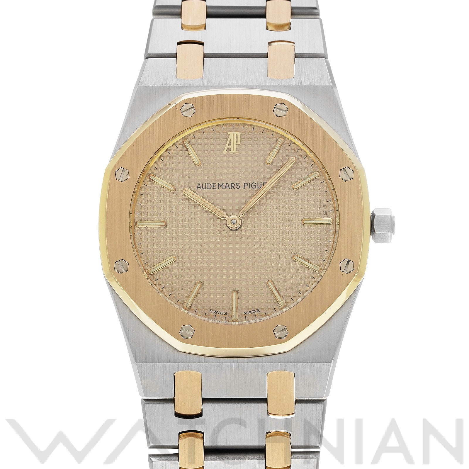 オーデマ ピゲ ロイヤルオーク クォーツ SA6303/789 シャンパン ユニセックス 時計 【中古】【wristwatch】