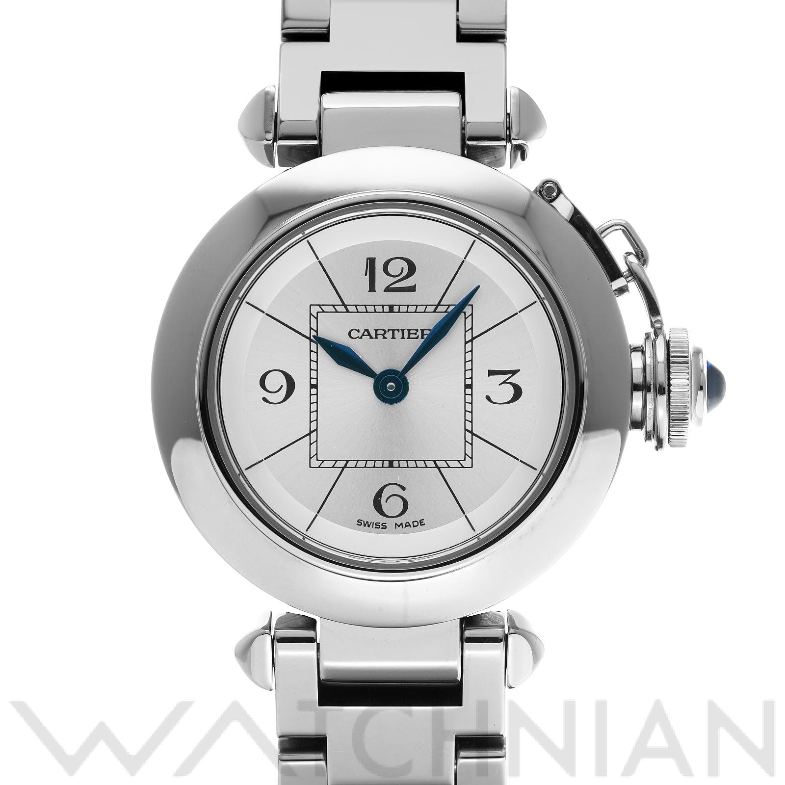 カルティエ / CARTIER ミスパシャ W3140007 シルバー レディース 時計 【中古】【wristwatch】