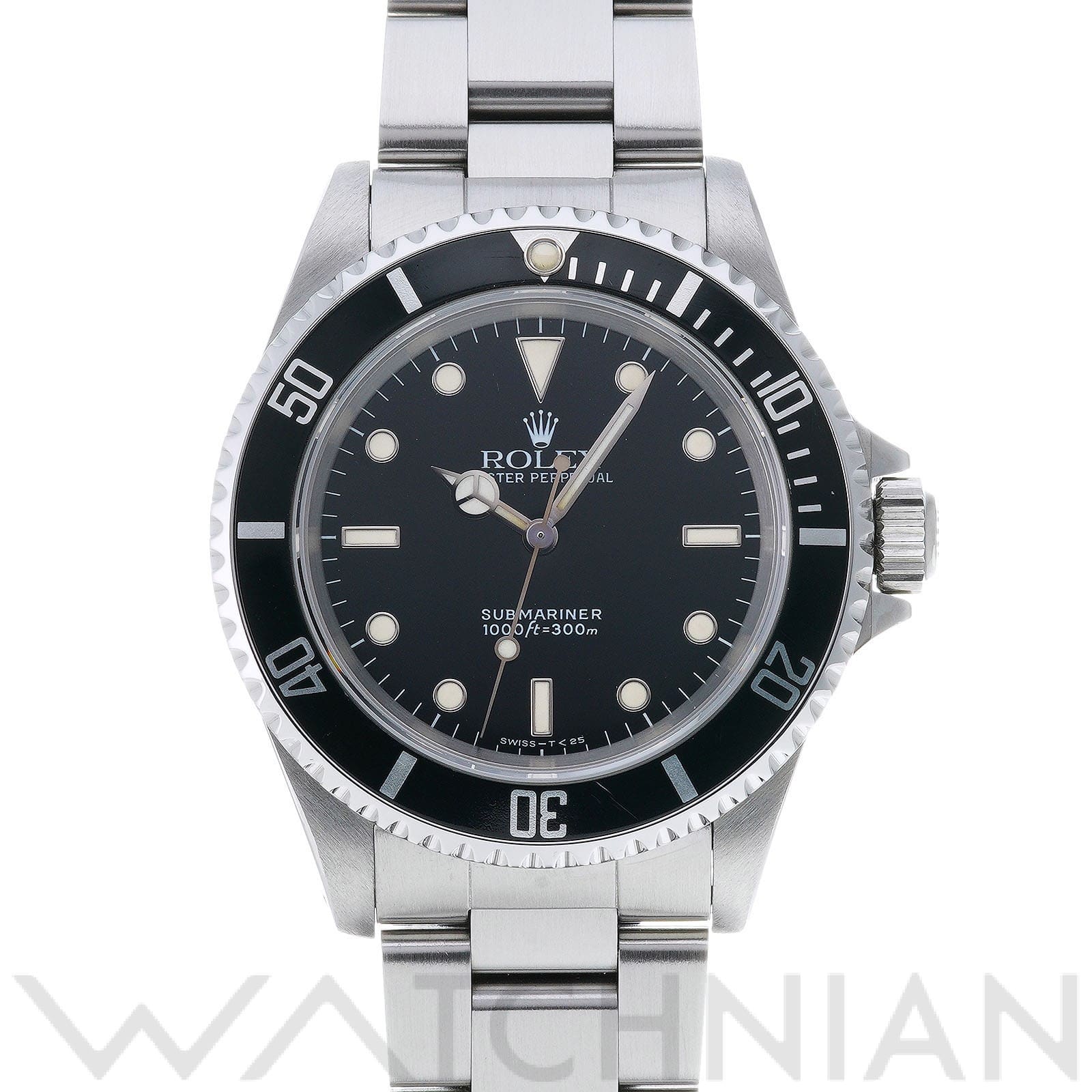 サブマリーナ 14060 X番(1993年頃製造) ブラック ロレックス ROLEX メンズ 【中古】