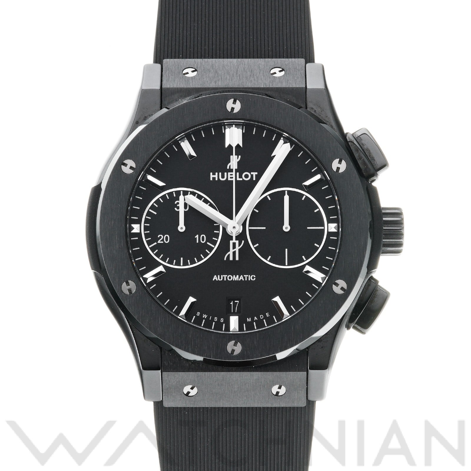 ウブロ / HUBLOT クラシックフュージョン クロノグラフ ブラックマジック 521.CM.1171.RX マットブラック メンズ 時計 【中古】【wristwatch】