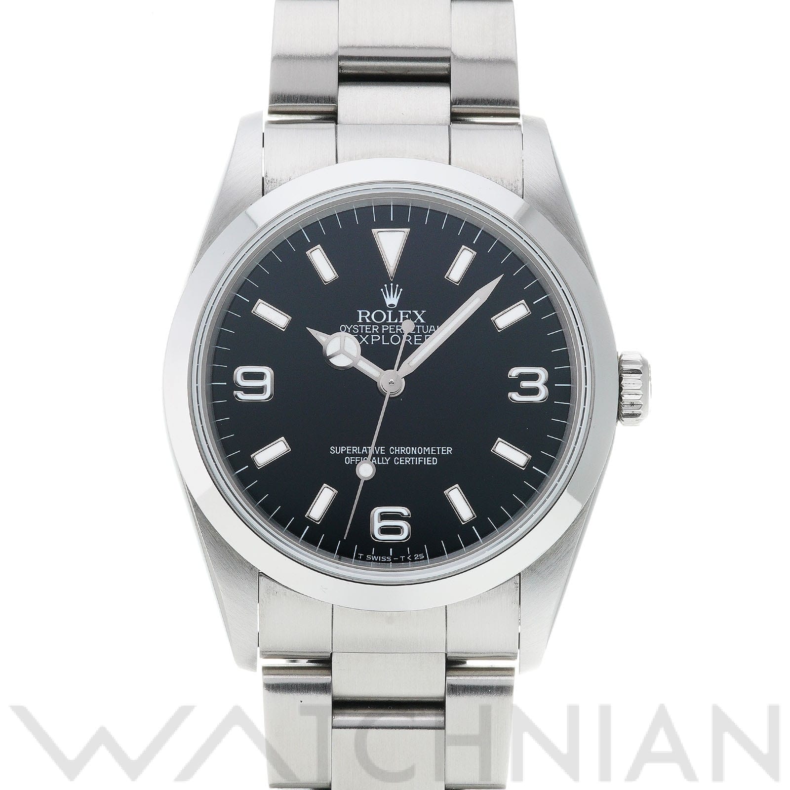 ロレックス エクスプローラー 14270 ブラック メンズ 時計 【中古】【wristwatch】