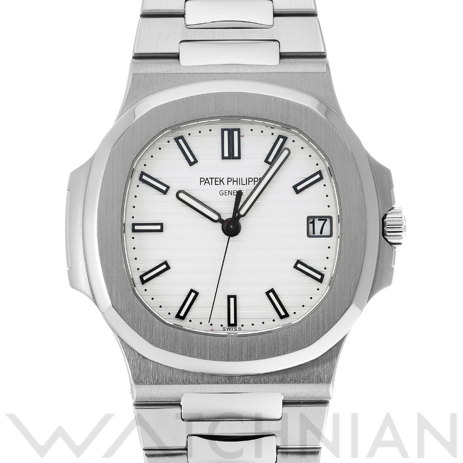 パテック フィリップ / PATEK PHILIPPE ノーチラス 5711/1A-011 ホワイト メンズ 時計 【中古】【wristwatch】