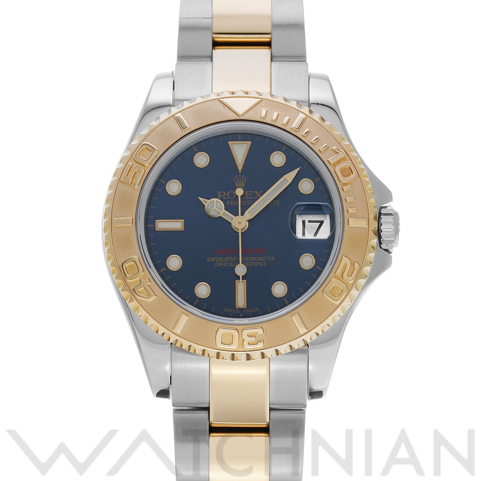 ロレックス / ROLEX ヨットマスター 168623 ブルー ユニセックス 時計 【中古】【wristwatch】