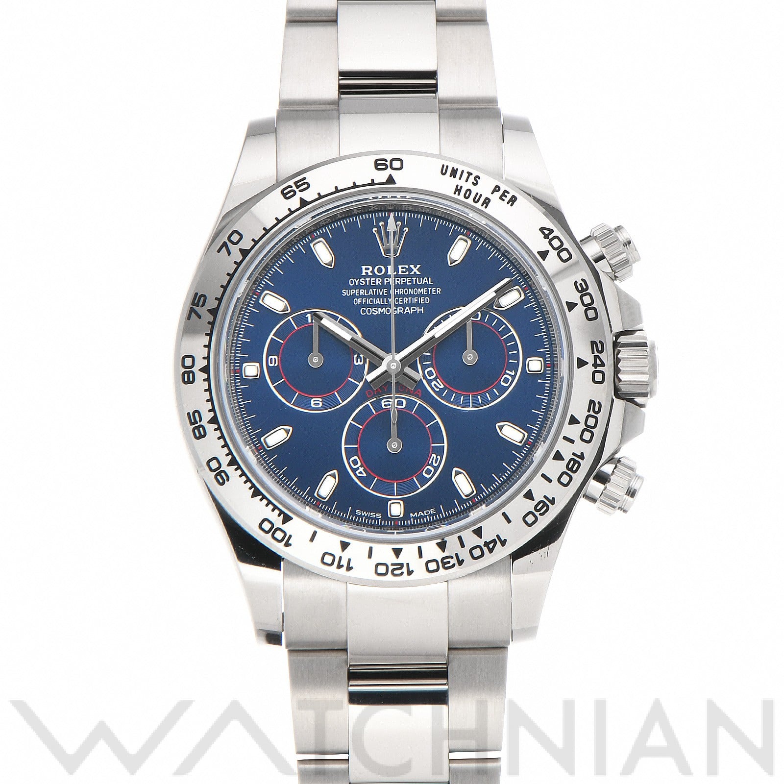 ロレックス コスモグラフ デイトナ 116509 ブライトブルー メンズ 時計 【中古】【wristwatch】