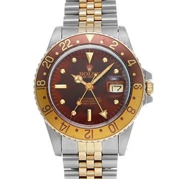 ロレックス GMTマスター 16753 ブラウン メンズ 時計 【中古】【wristwatch】