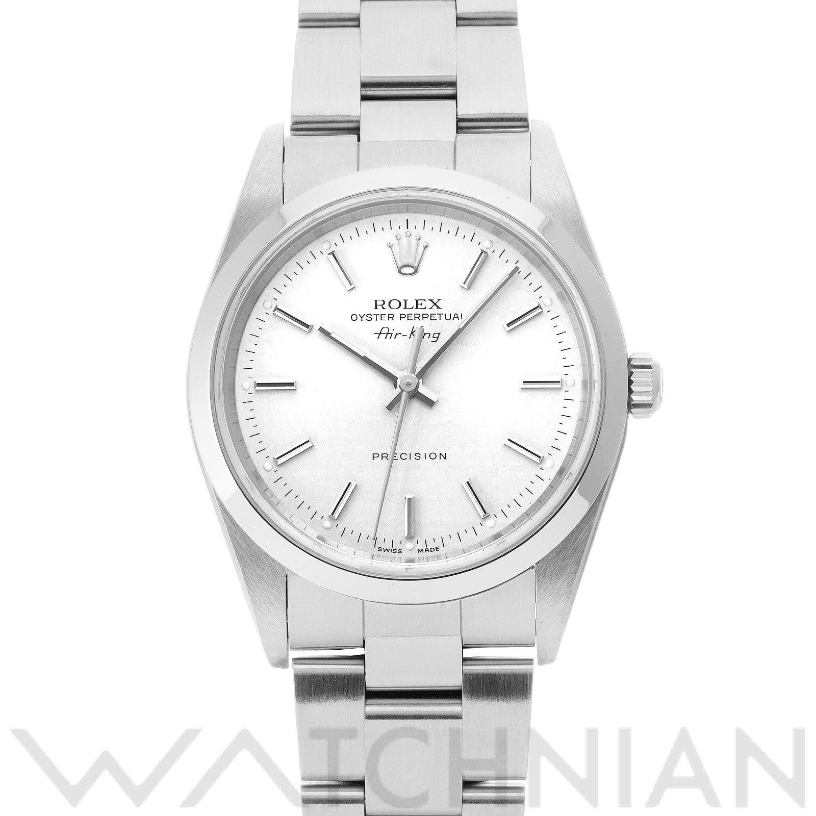 ロレックス エアキング 14000M シルバー メンズ 時計 【中古】【wristwatch】